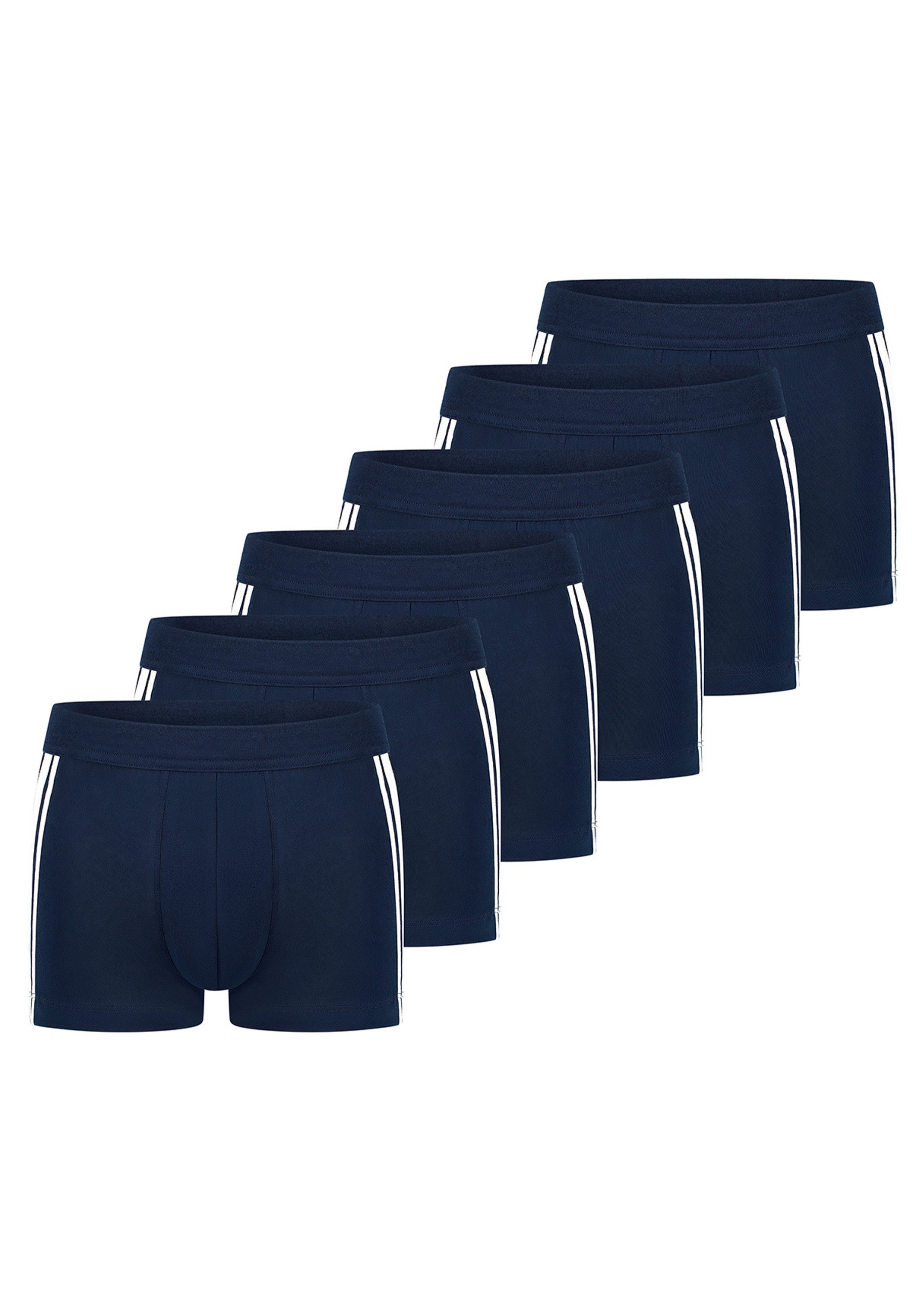 Schiesser Retro Boxer 6er Pack - 95/5 Stretch - Organic Cotton (Spar-Set) R günstig online kaufen