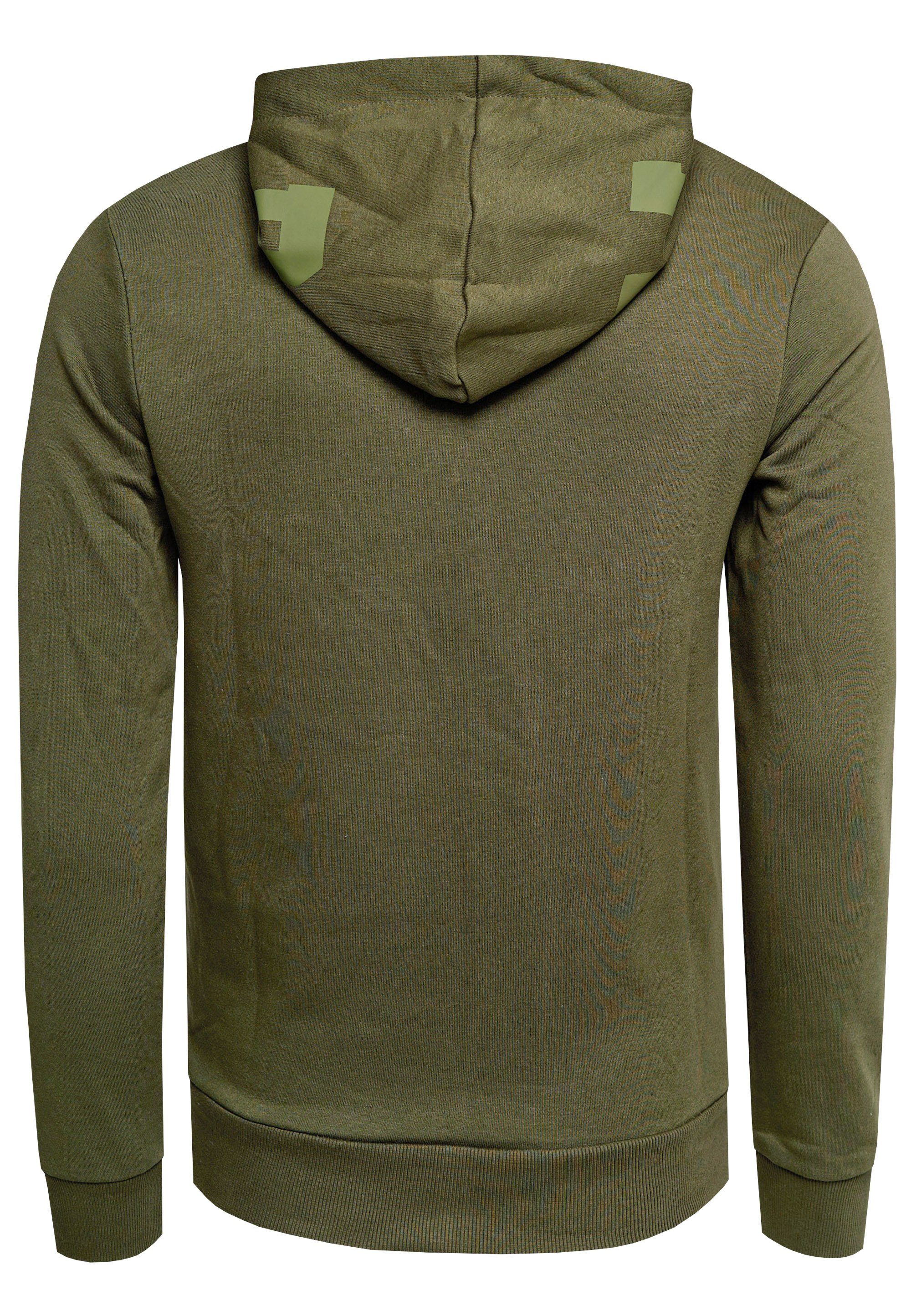 khaki Neal Neal Kordeln Rusty Kapuzensweatshirt dicken mit Sweater Rusty