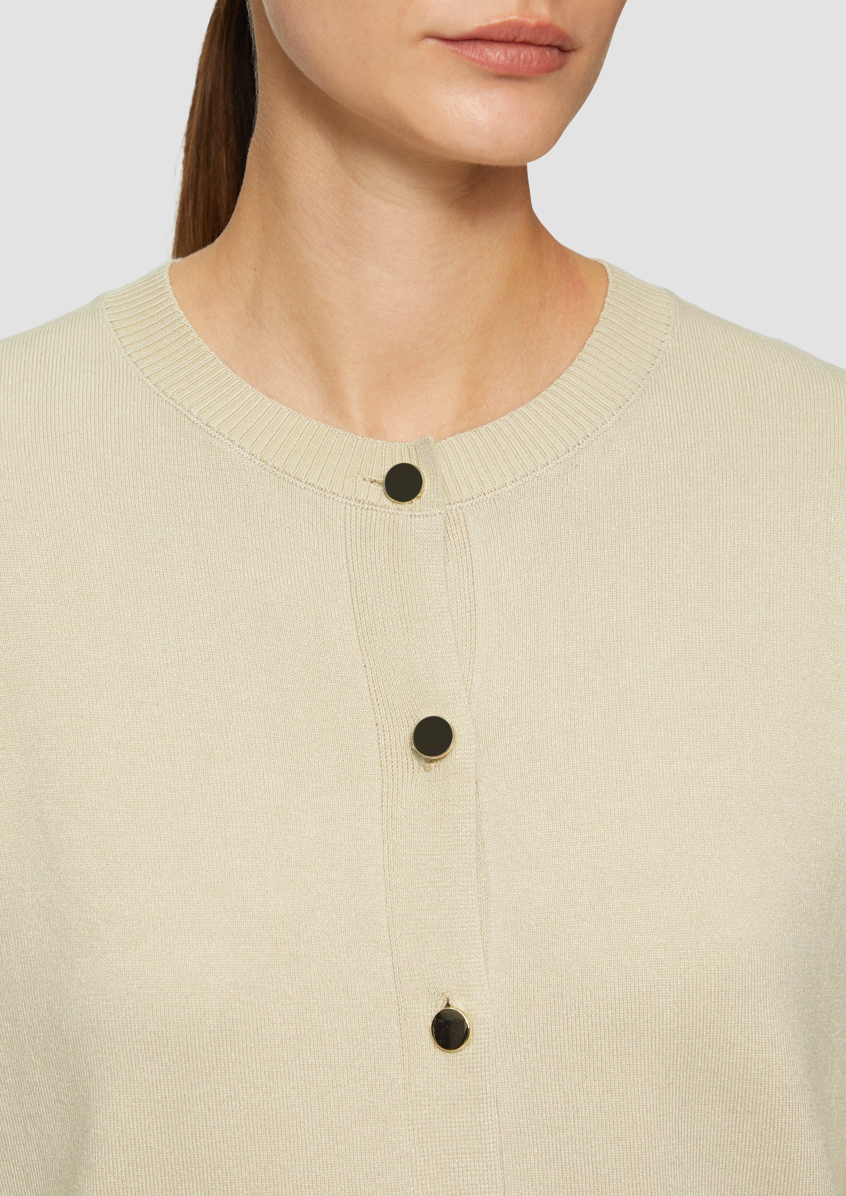 s.Oliver BLACK LABEL Strickjacke Strickjacke aus günstig online kaufen