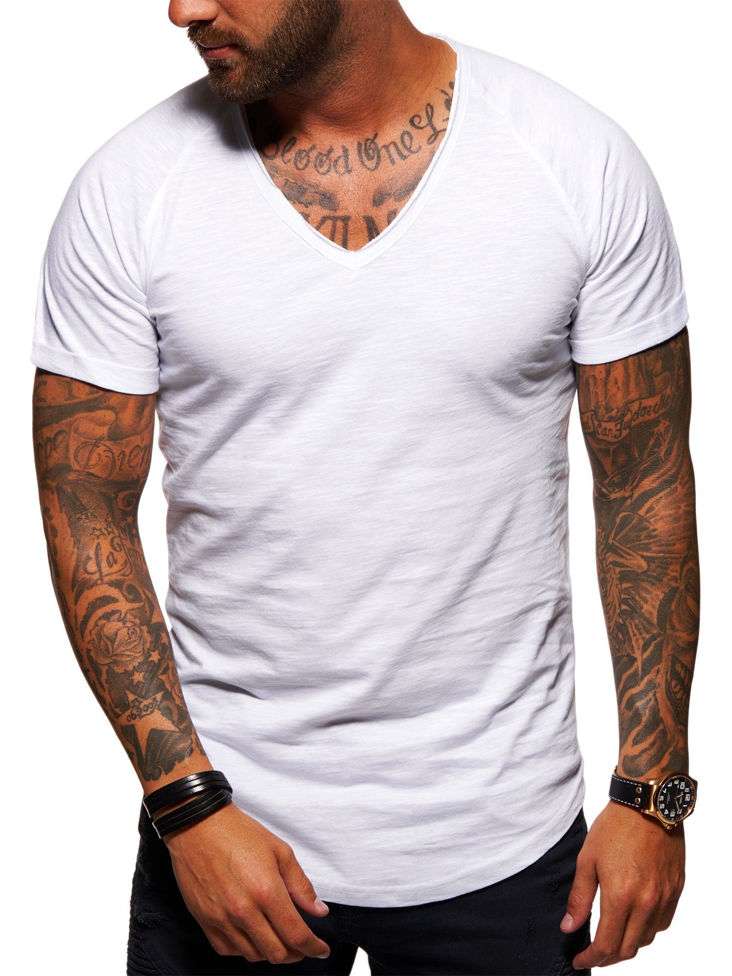 Style-Division T-Shirt SDSALEM Basic im Oversize-Look günstig online kaufen