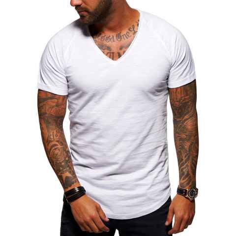Style-Division T-Shirt SDSALEM Basic im Oversize-Look