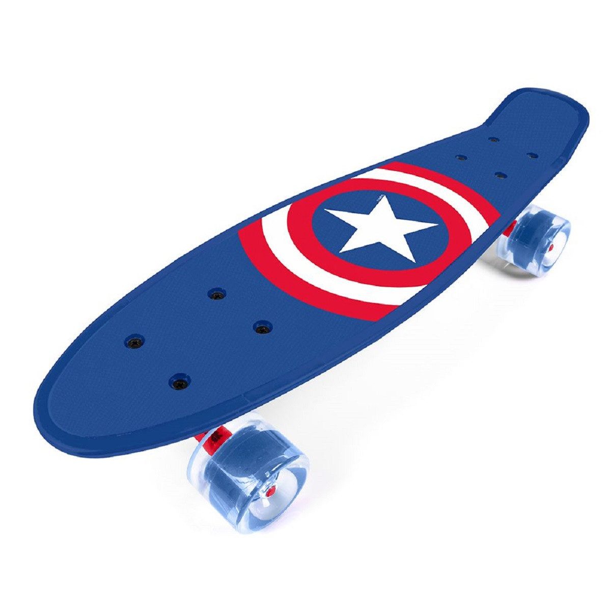 The AVENGERS Skateboard Penny Board 17" Superhelden-Design für kleine Skater