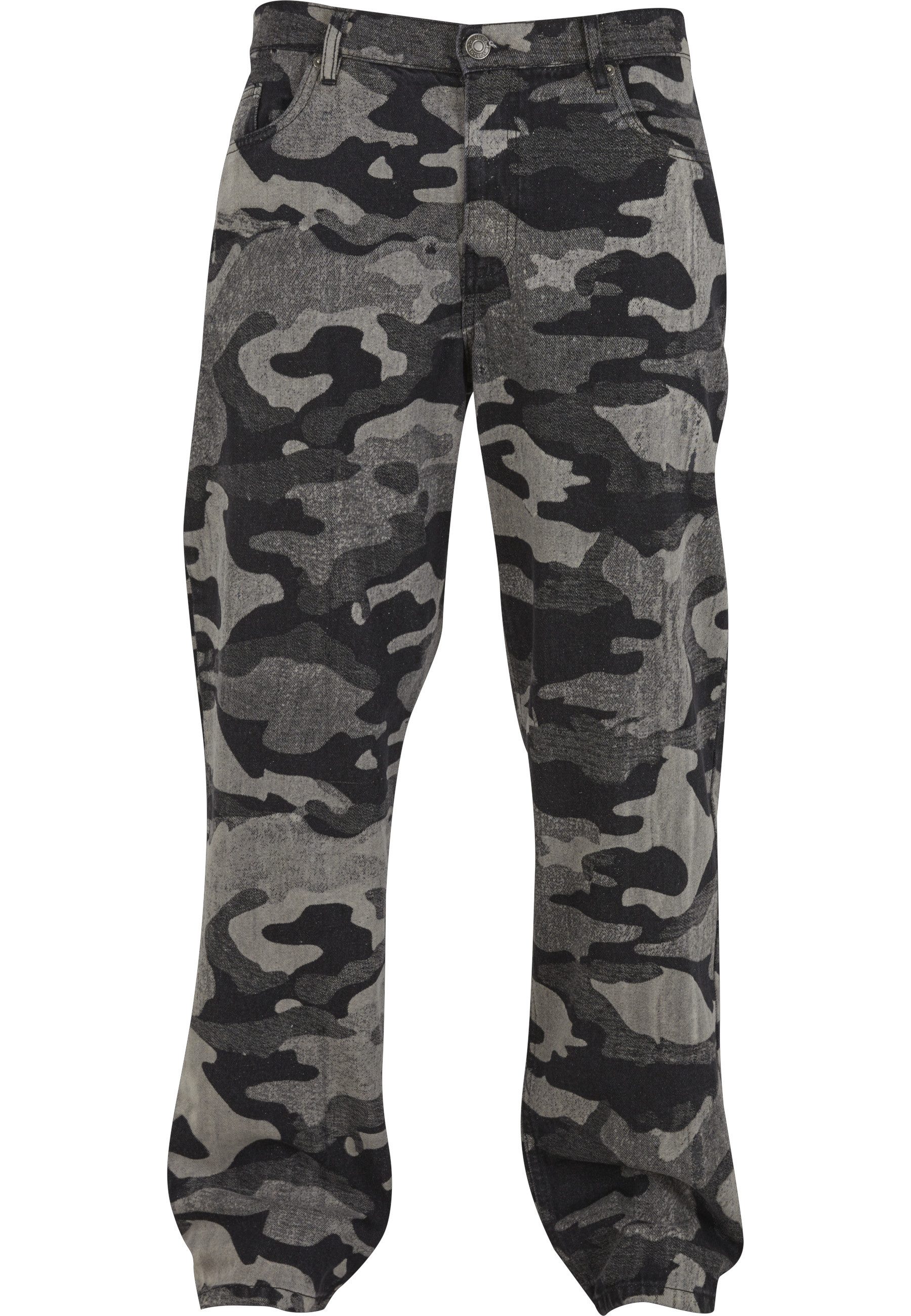URBAN CLASSICS Cargojeans Urban Classics Laser Camo Printed Jeans