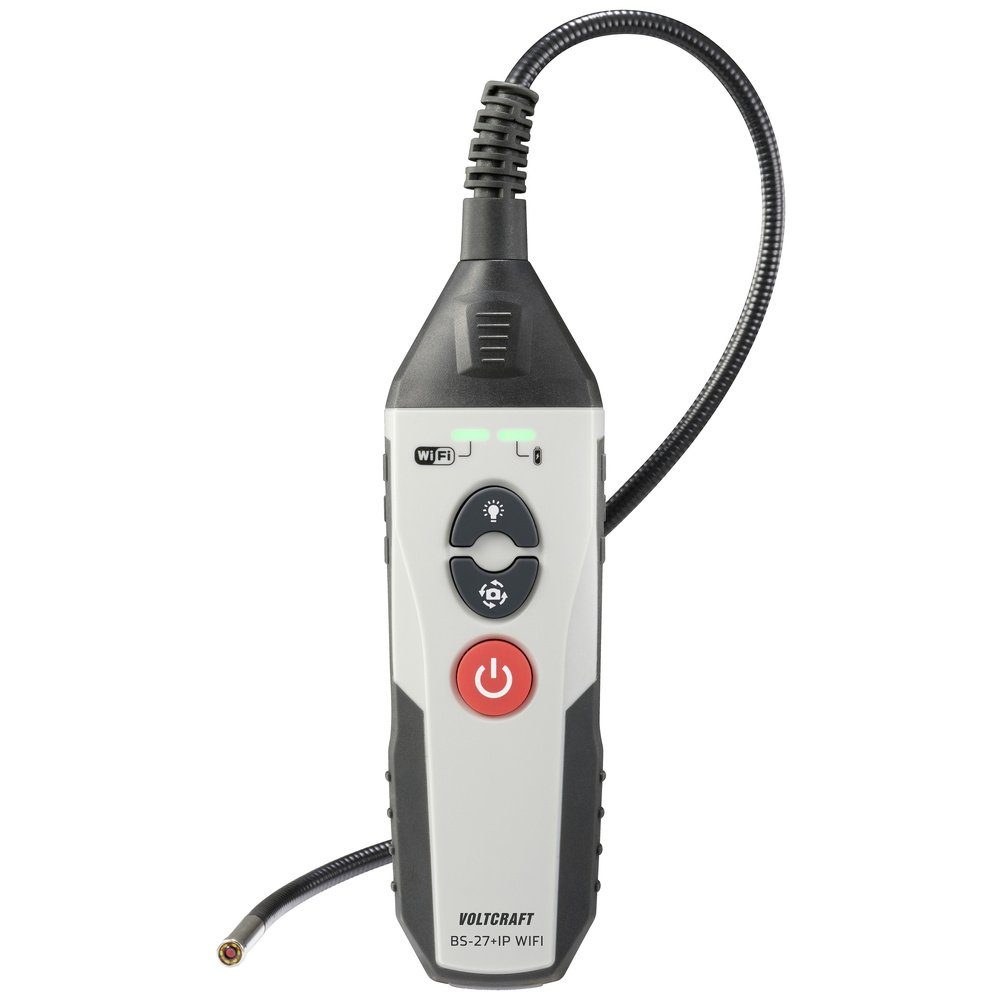 VOLTCRAFT BS-27+IP WIFI Endoskop Sonden-Ø: 5.5 mm Sonden-Länge: 1 m Inspektionskamera