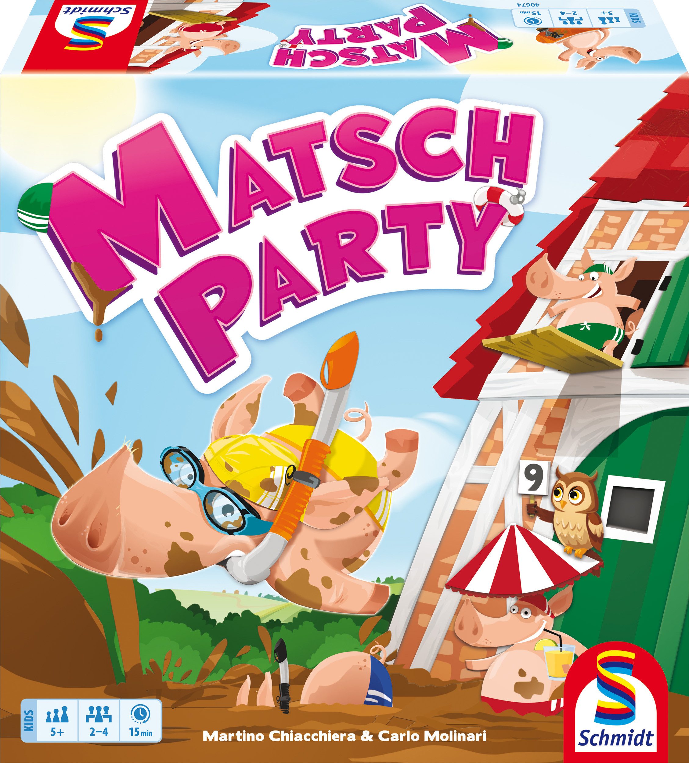 Schmidt Spiele Spiel Matsch-Party, Kinderspiel