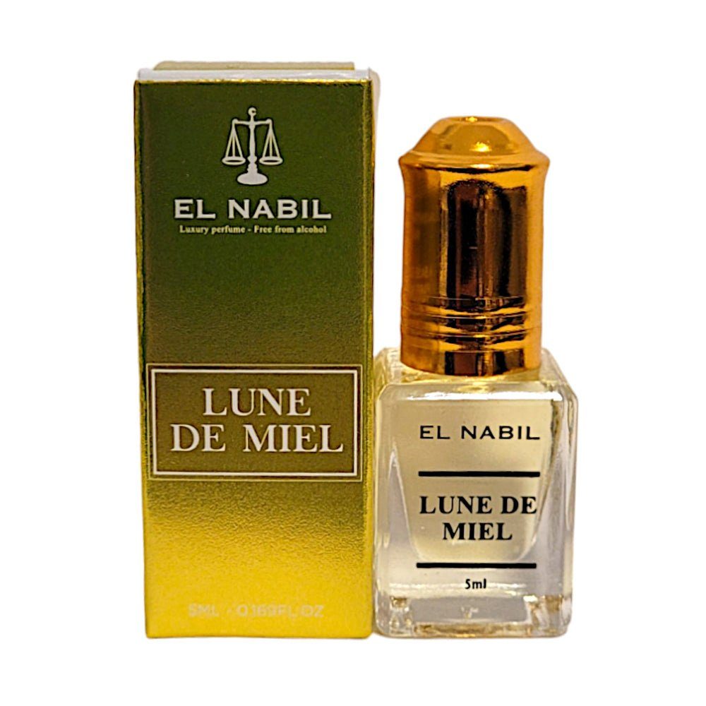 Öl-Parfüm El Nabil Musc Lune de Miel Parfum Öl mit Roll-On-Applikator 5 ml