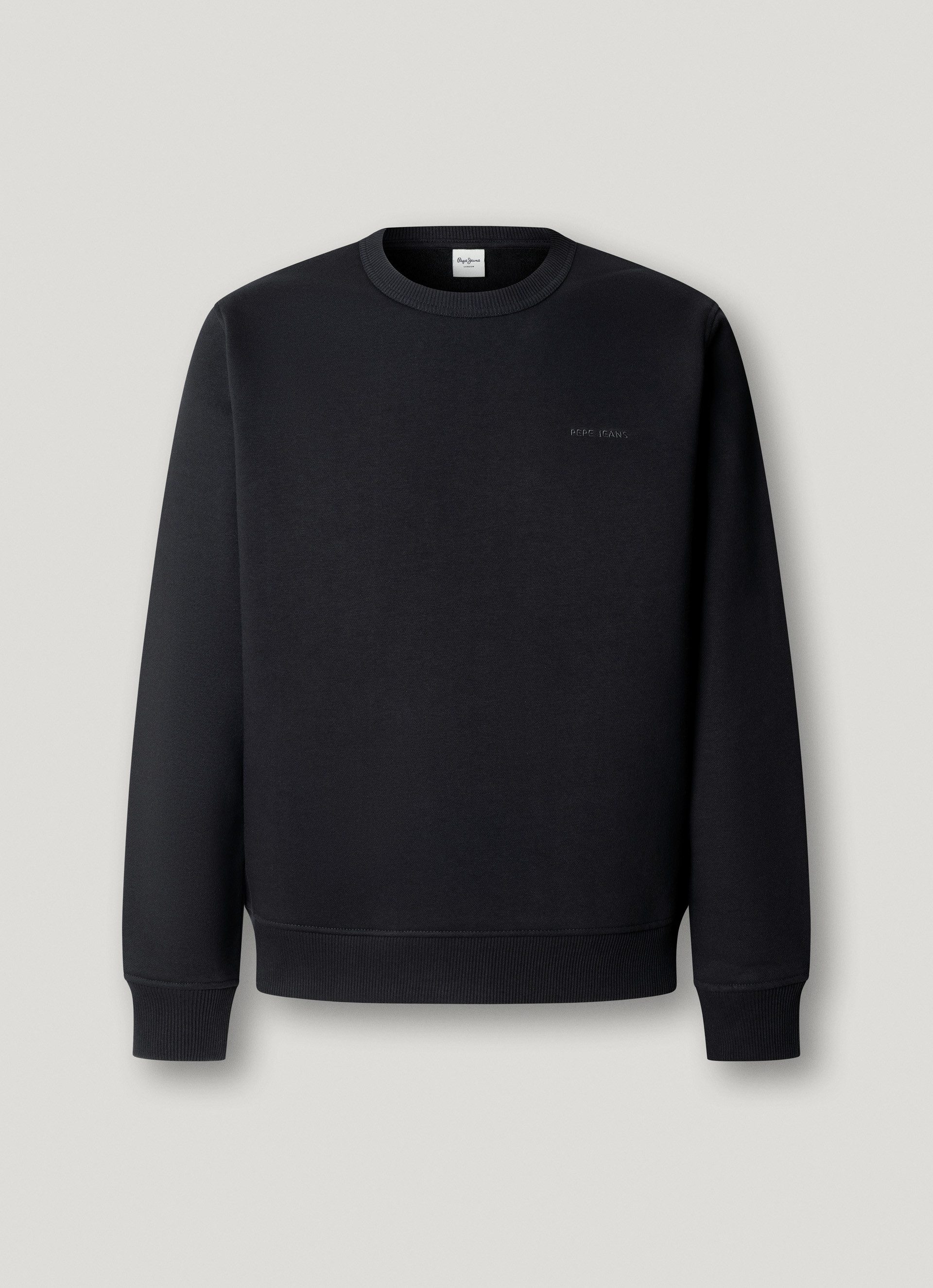 Pepe Jeans Sweatshirt JEFFERSON CREW mit Logostickerei, Baumwollmix – Bild 5 von 5
