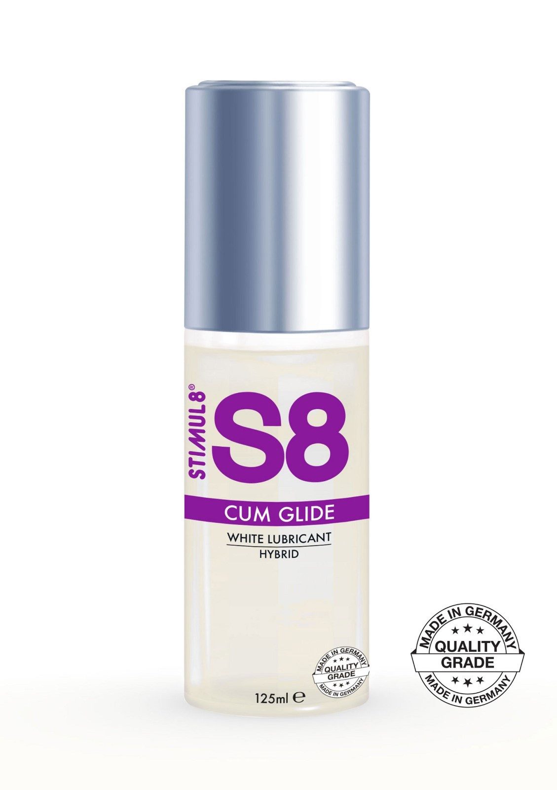 Gleitgel 125 ml - Stimul8 S8 - S8 Hybrid Cum Glide 125ml - -