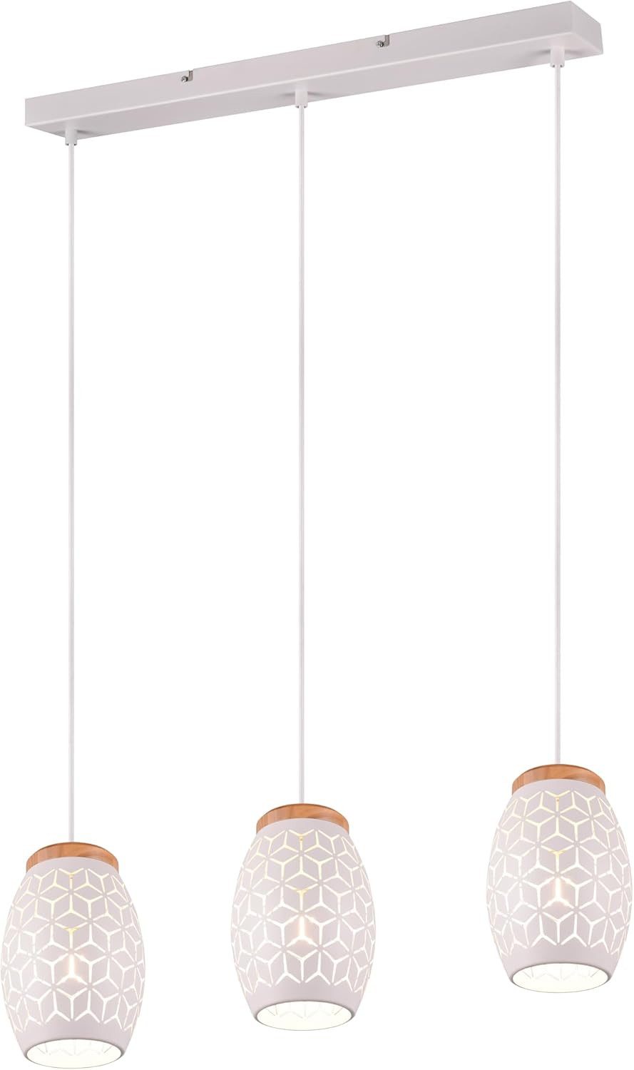 lightling Pendelleuchte Bill, ohne Leuchtmittel, Höhe anpassbar, Deckenmont günstig online kaufen