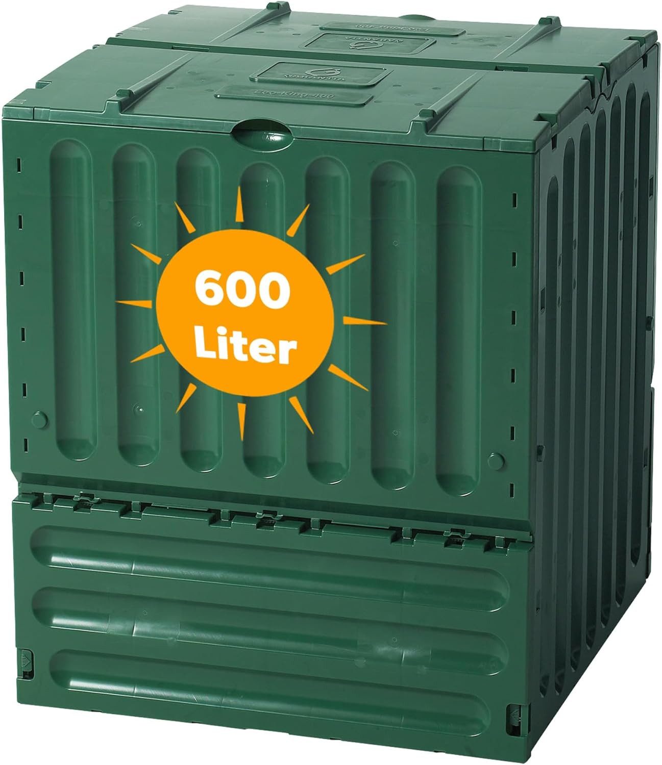Yoursol Komposter, (1 St), Yoursol Eco-King Komposter für den Garten, 600 L, Schnellkomposter Kun