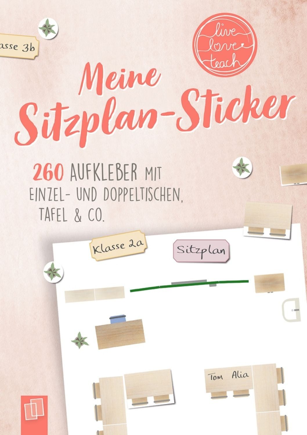 Meine Sitzplan-Sticker / Redaktionsteam Verlag an der Ruhr