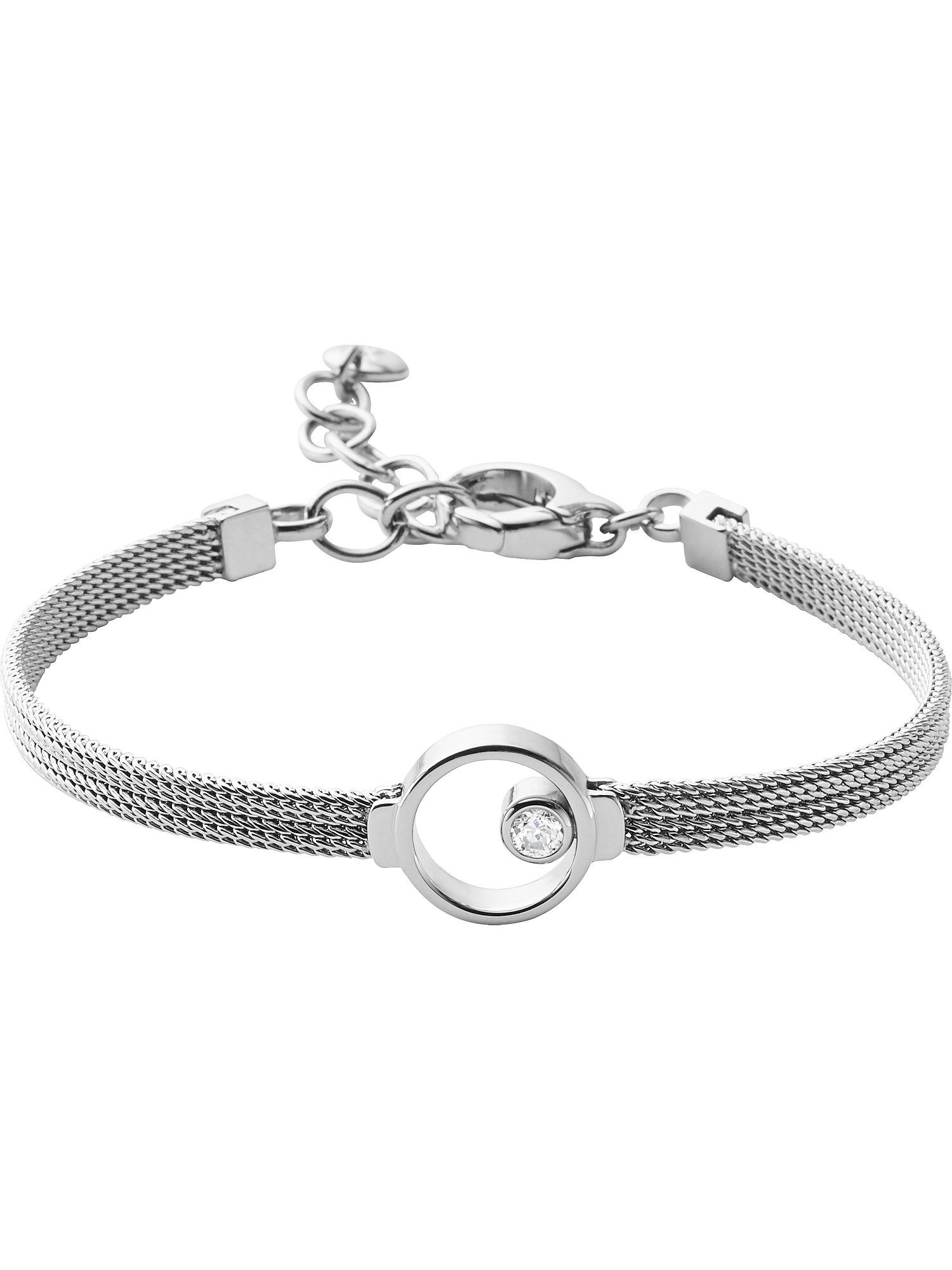 SKAGEN Edelstahlarmband Skagen Damen-Armband Edelstahl Glasstein