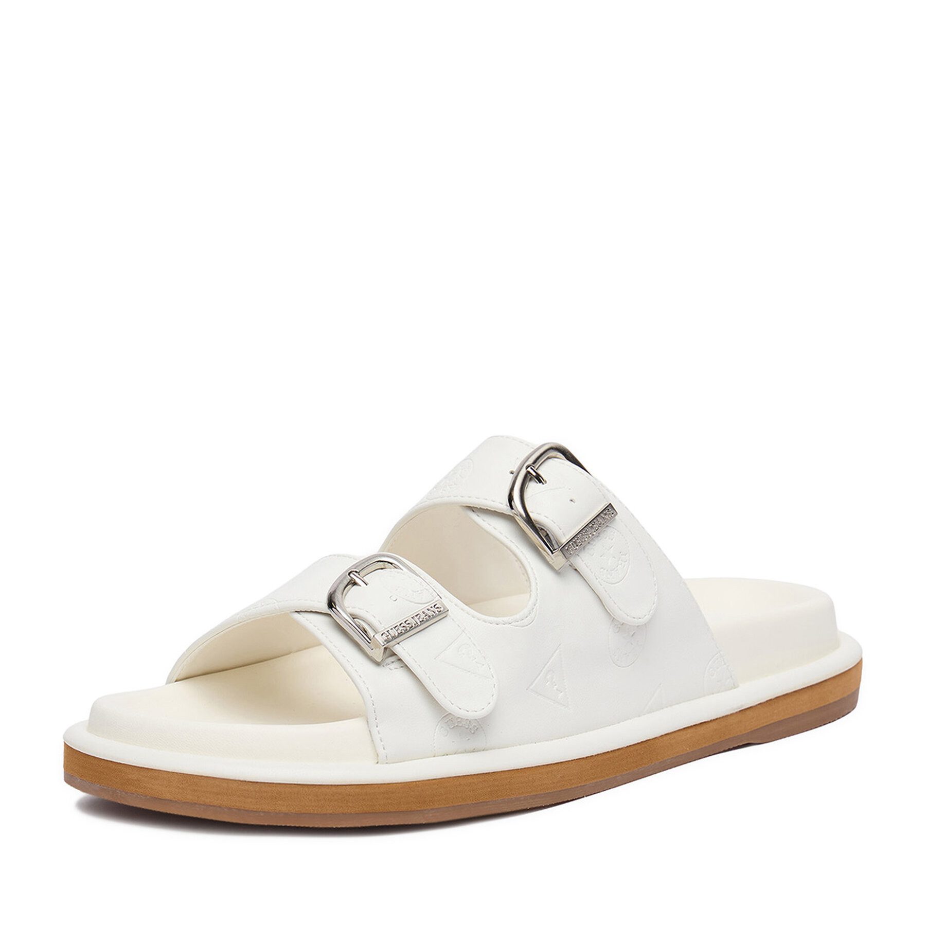 GUESS JEANS Guess Jeans Damen-Flip-Flops, weiß Badepantolette