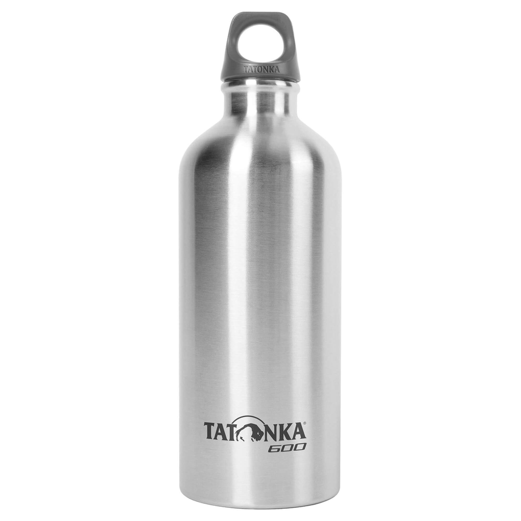 Bottle - 21.5 Trinkflasche TATONKA® 0.6l Trinkflasche Steel cm Stainless
