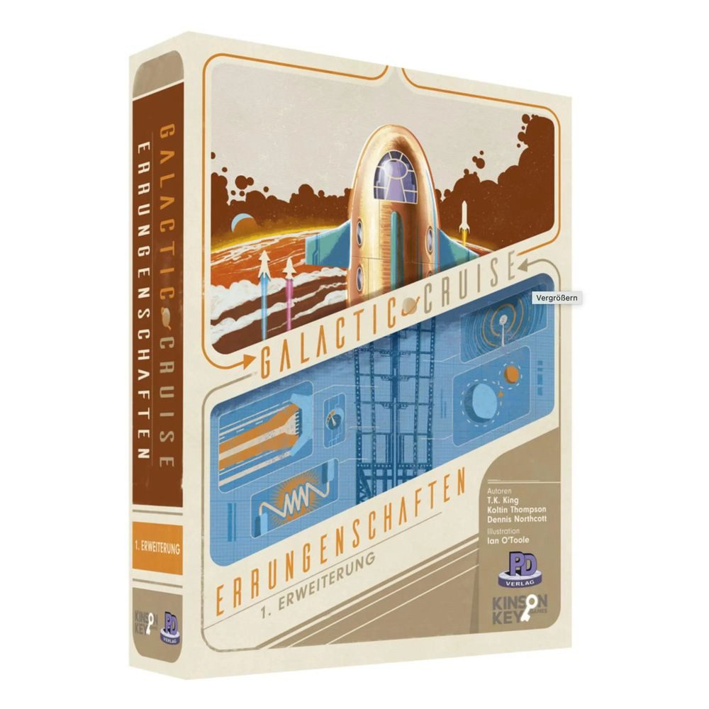 PD-Verlag Spiel Galactic Cruise Errungenschaften 1. Erweiterung