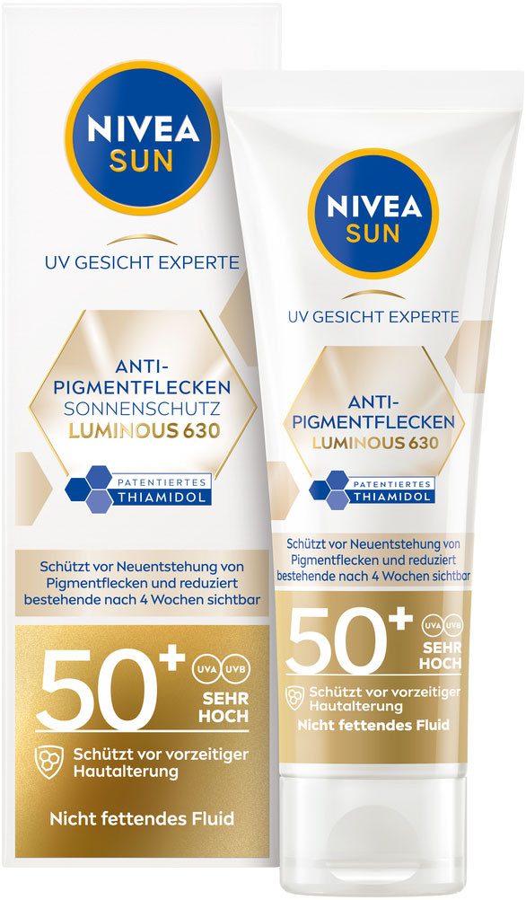 Sonnenschutzpflege NIVEA SUN UV Gesicht Experte Anti-Pigmentflecken Sonnenschutz LSF 50+