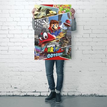 PYRAMID Poster Super Mario Poster Odyssey Collage 61 x 91,5 cm