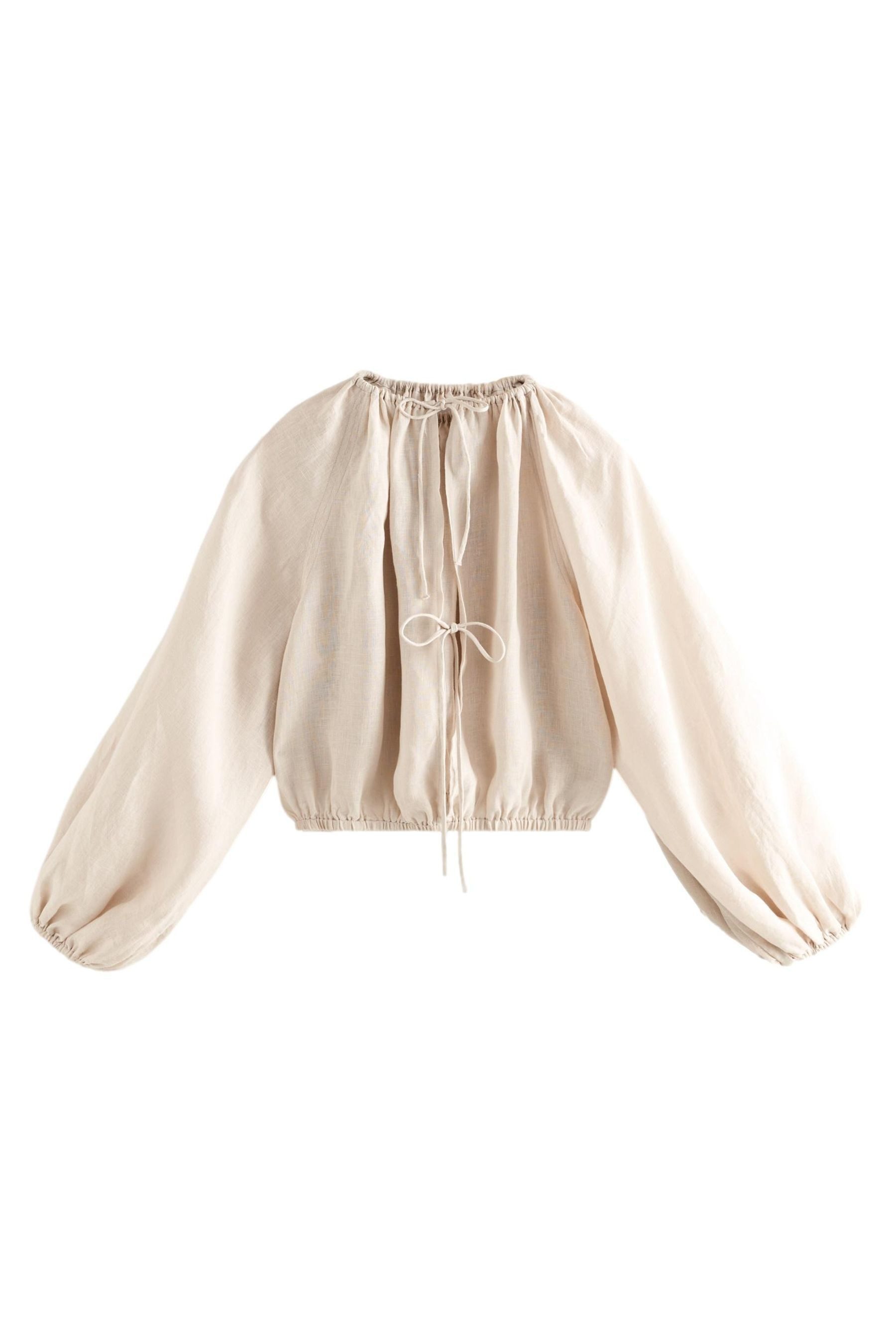 Next Langarmshirt Langarm-Oberteil Boho-Top aus 100 % günstig online kaufen