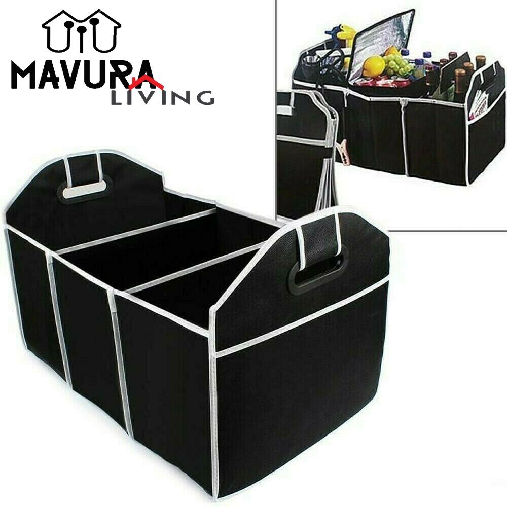 MAVURA Organizer Einkaufstasche Auto Box Faltbox MAVURALiving Aufbewahrungsbox Kofferraum Organizer Kofferraumtasche Kofferraumbox Aufbewahrung faltbare Tasche Falttasche