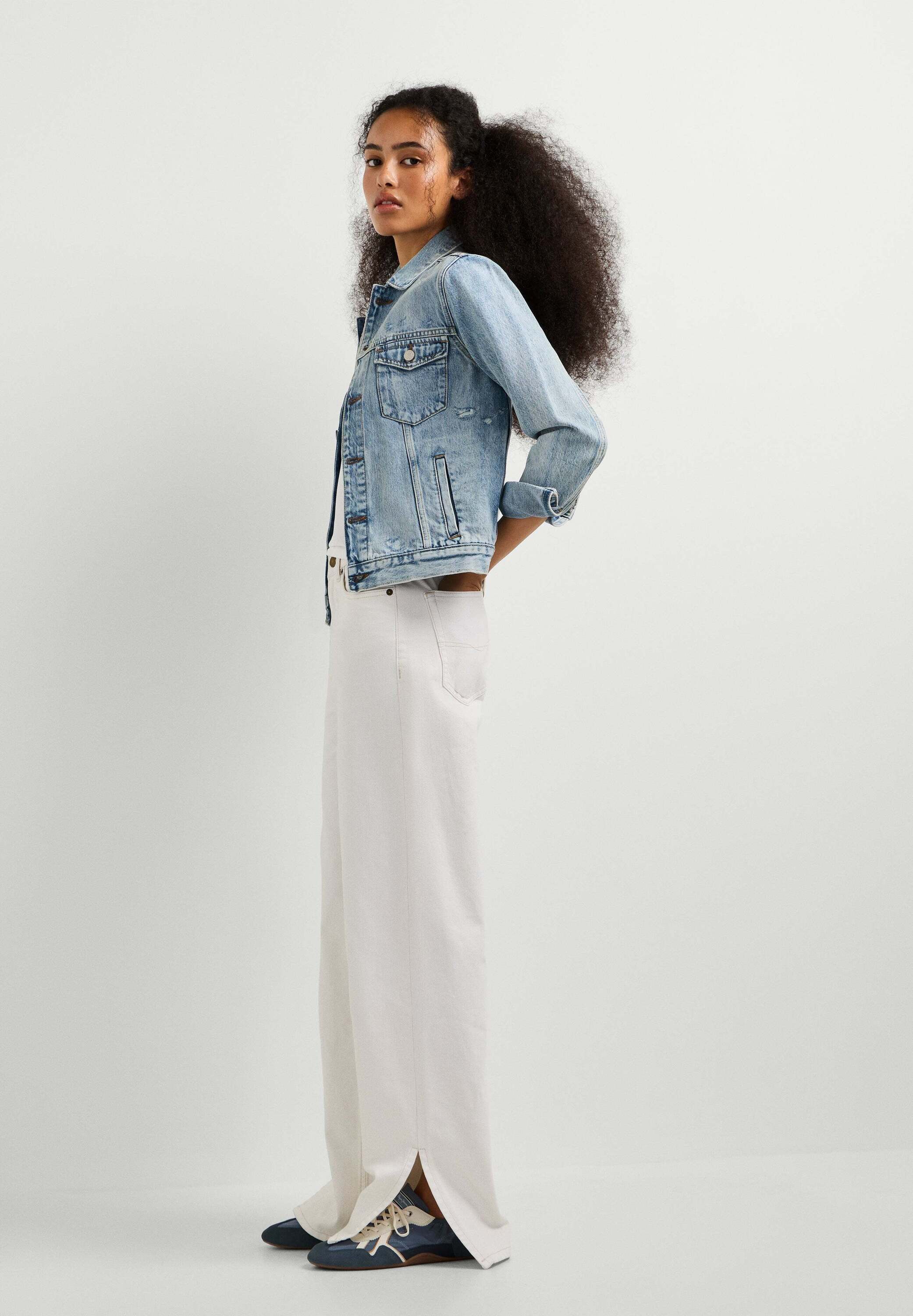 Pepe Jeans Straight-Jeans straight leg jeans EDEN HW STRAIGHT ECRU