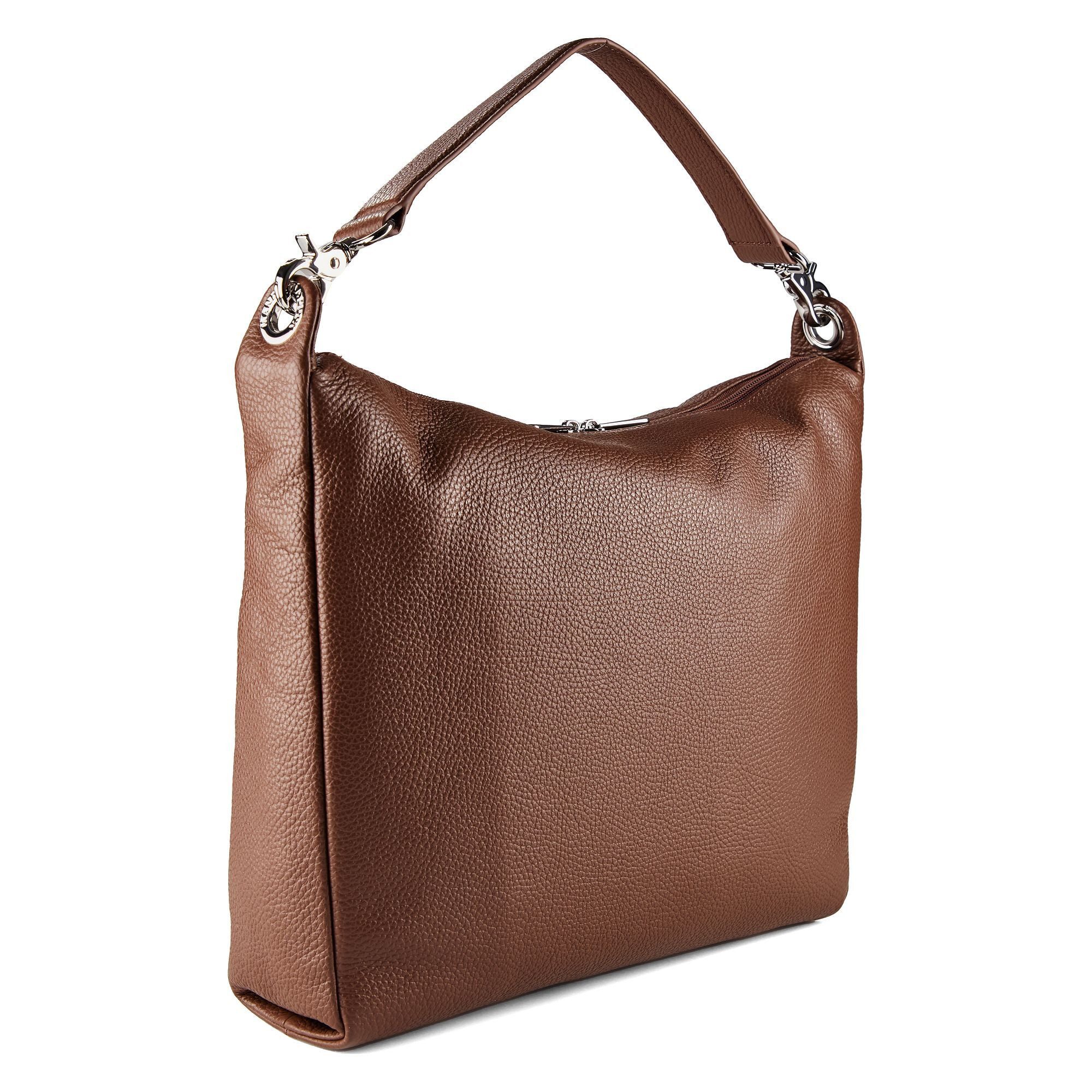 Mandarina Duck Schultertasche Mellow Leather, Leder