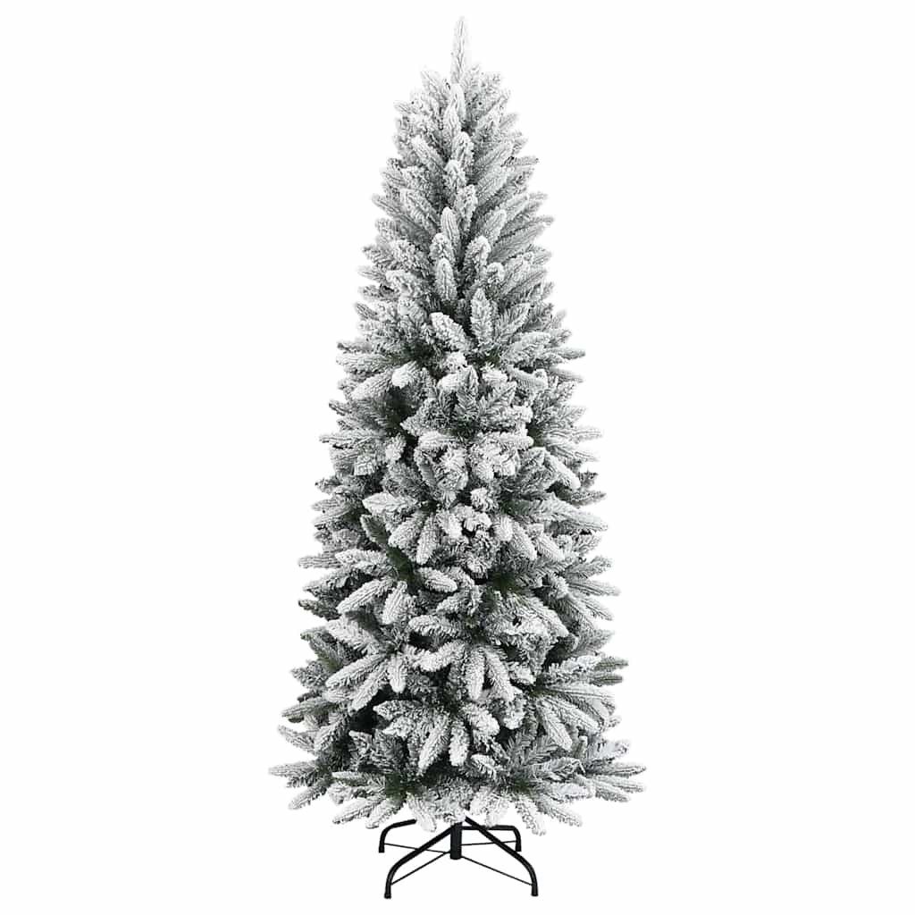 vidaXL LED Baum Künstlicher Weihnachtsbaum mit 300 LEDs mit Ständer Weiß 240 cm