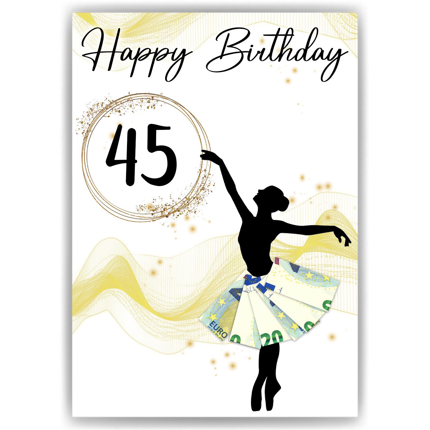 Tigerlino Poster Geburtstag Geldgeschenk Frauen Freundin günstig online kaufen