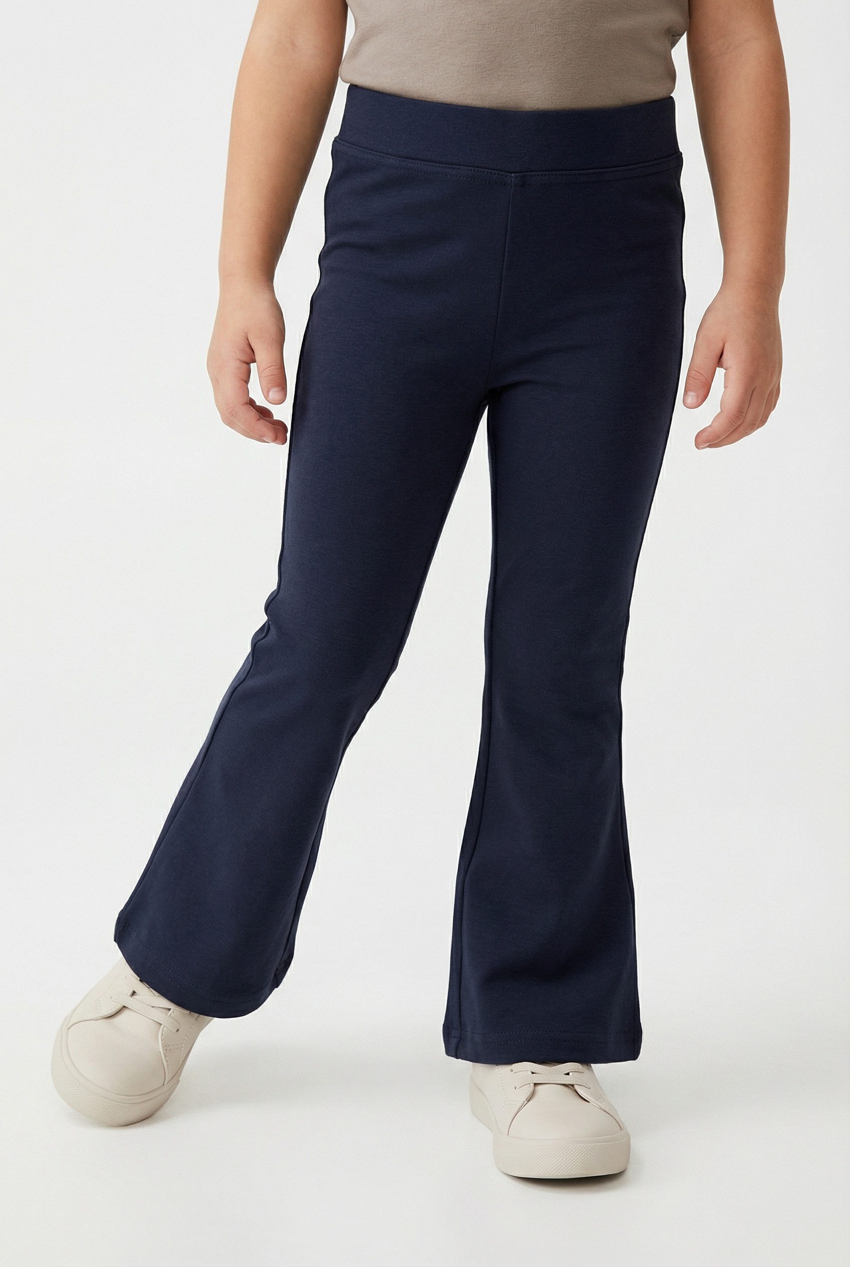 KIDS ONLY Jerseyhose KMGPAIGE LIFE FLARED PNT NOOS mit ausgestelltem Bein