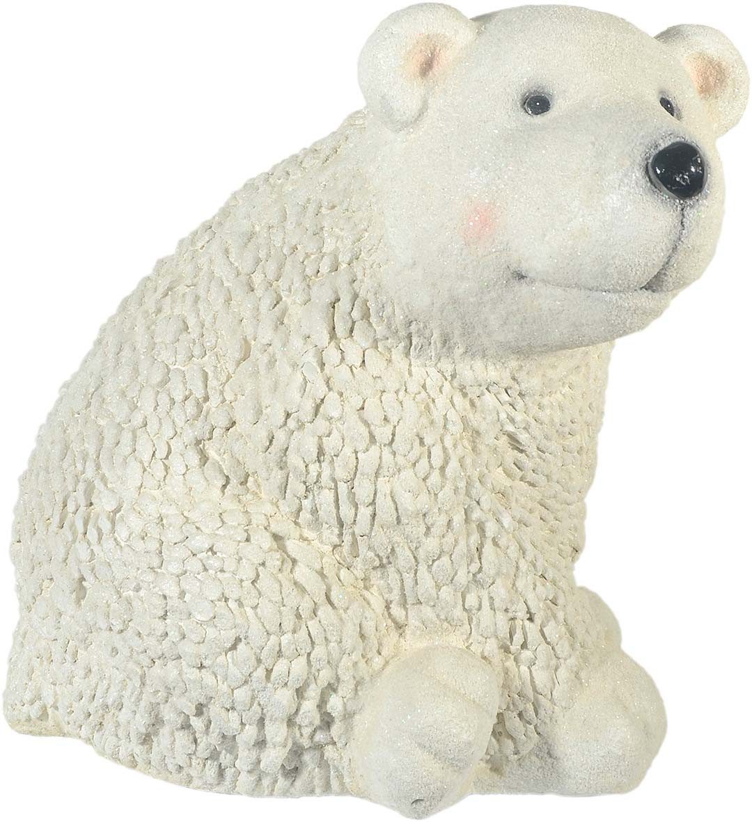 MystiCalls Weihnachtsfigur Winter Dekofigur Eisbär - günstig online kaufen