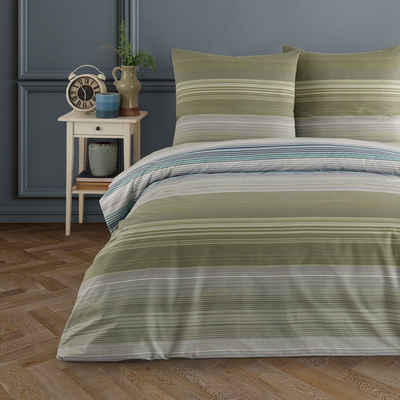 Bettwäsche, Buymax, Renforcé, 3 teilig, Bettbezug-Set 200x200 cm 100% Baumwolle mit Reißverschluss hochwertig