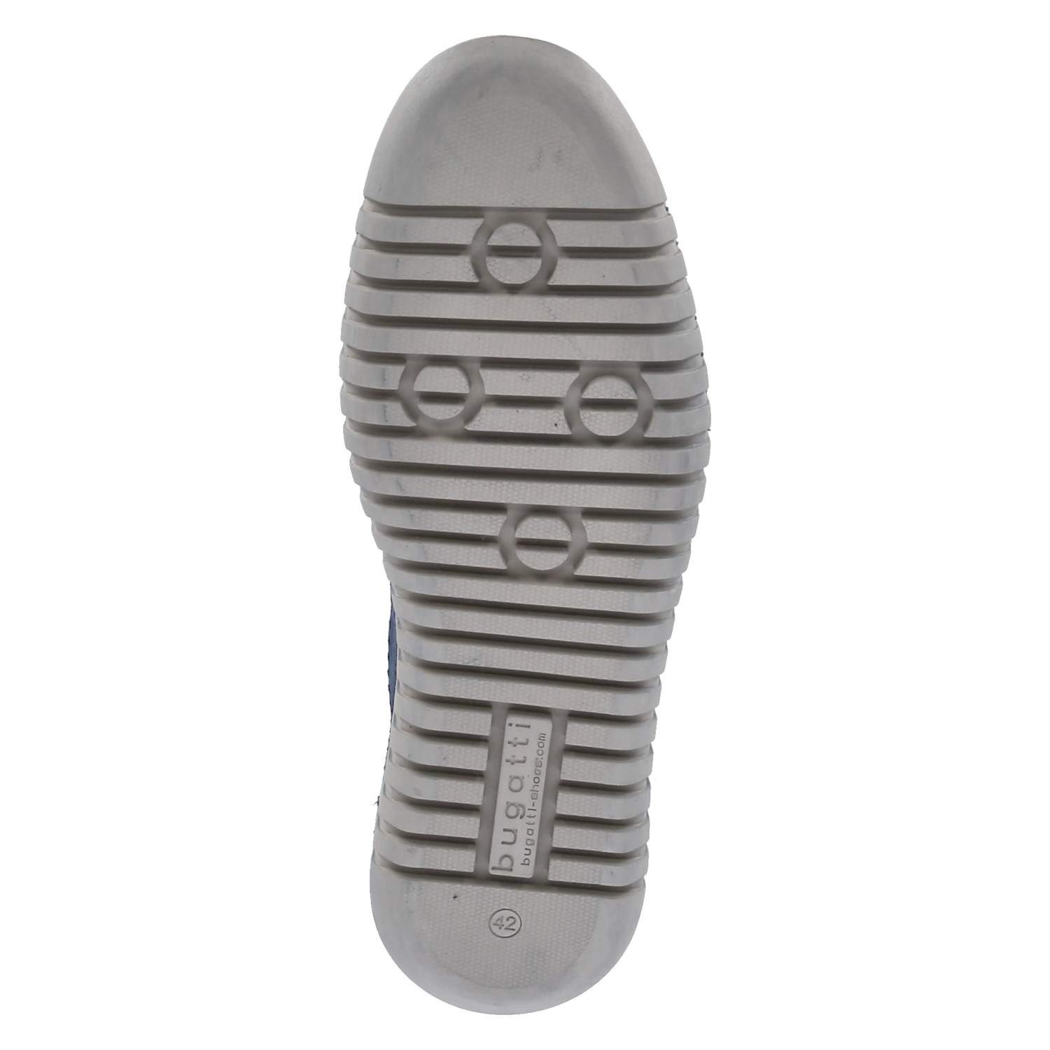 bugatti Bugatti 321AEW633500-4000 Herren Rauleder blau Slipper