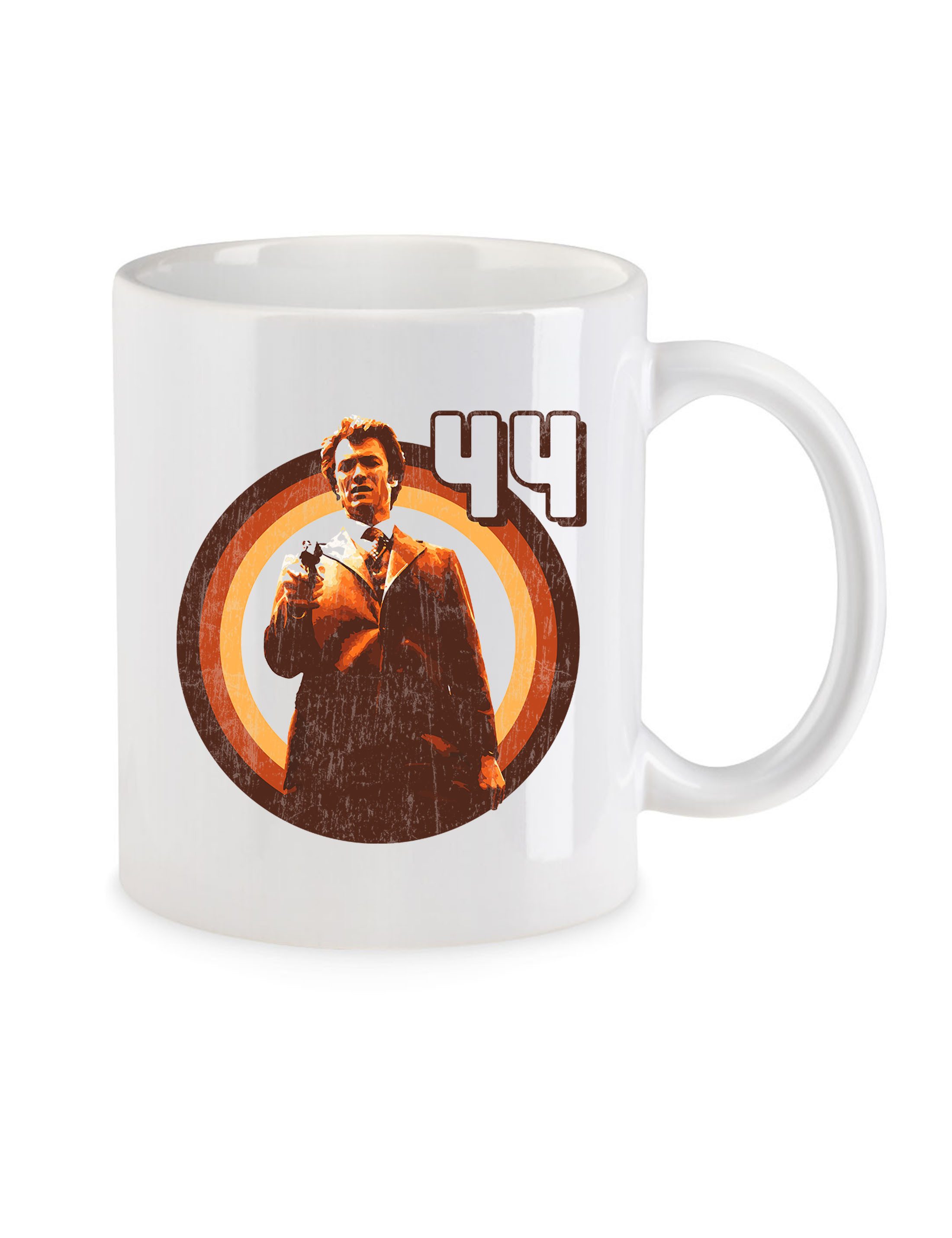 Urban Backwoods Tasse 44 Harry Kaffeetasse Magnum Dirty Retro Movie Series Pistole Pistol, 1-tlg., Keramik, USA Waffengesetze Guns Rifles Firearms