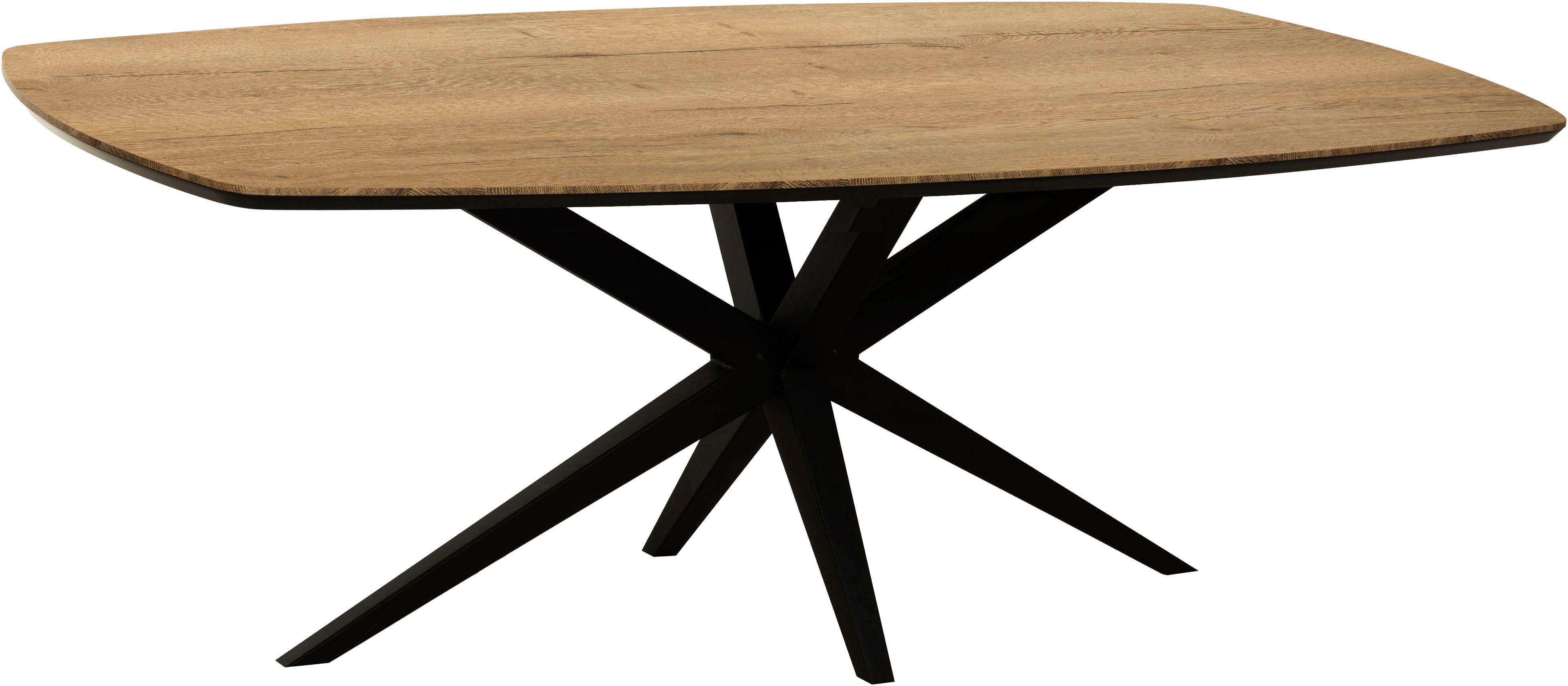 OMG Design Esstisch Wellington (1-St), Hochwertige Melamin-Tischplatte mit Metallgestell