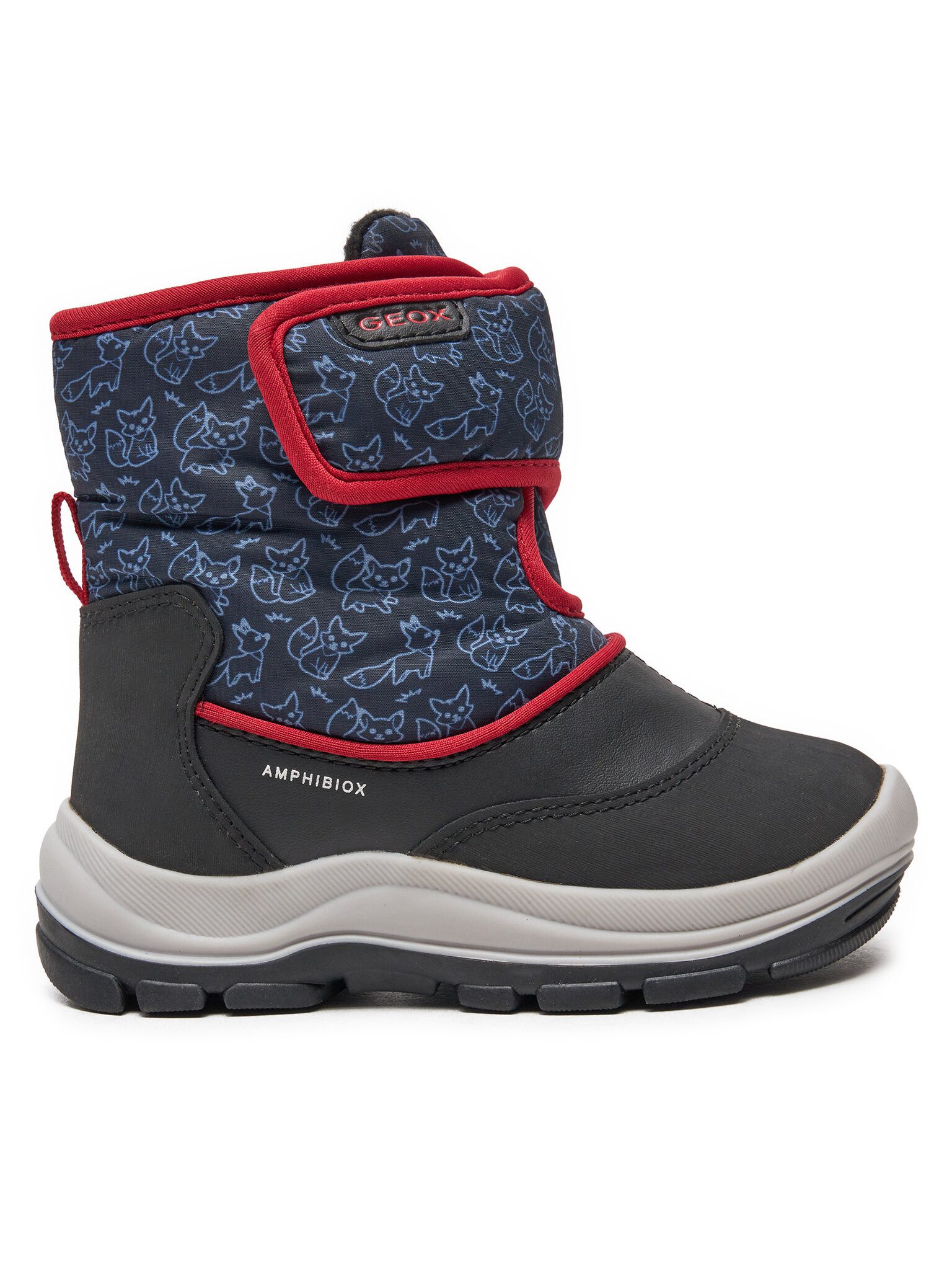 Geox Снегоступы Geox Снегоступы B Flanfil Boy B Abx B263VE 0BCMN C0048 S Schwarz