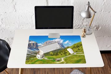 MuchoWow Gaming Mauspad Dolomiten - Berge - Italien (1-St), Büro für Tastatur und Maus, Mousepad Gaming, 90x60 cm, XXL, Großes