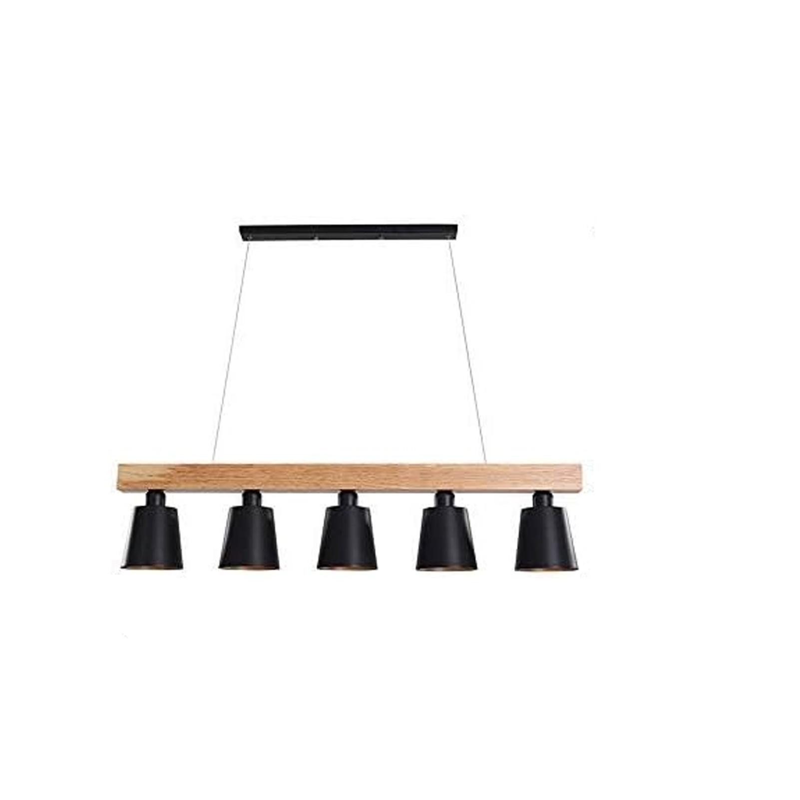 Nettlife Pendelleuchte Holz Weiß Esstisch 3/5 günstig online kaufen