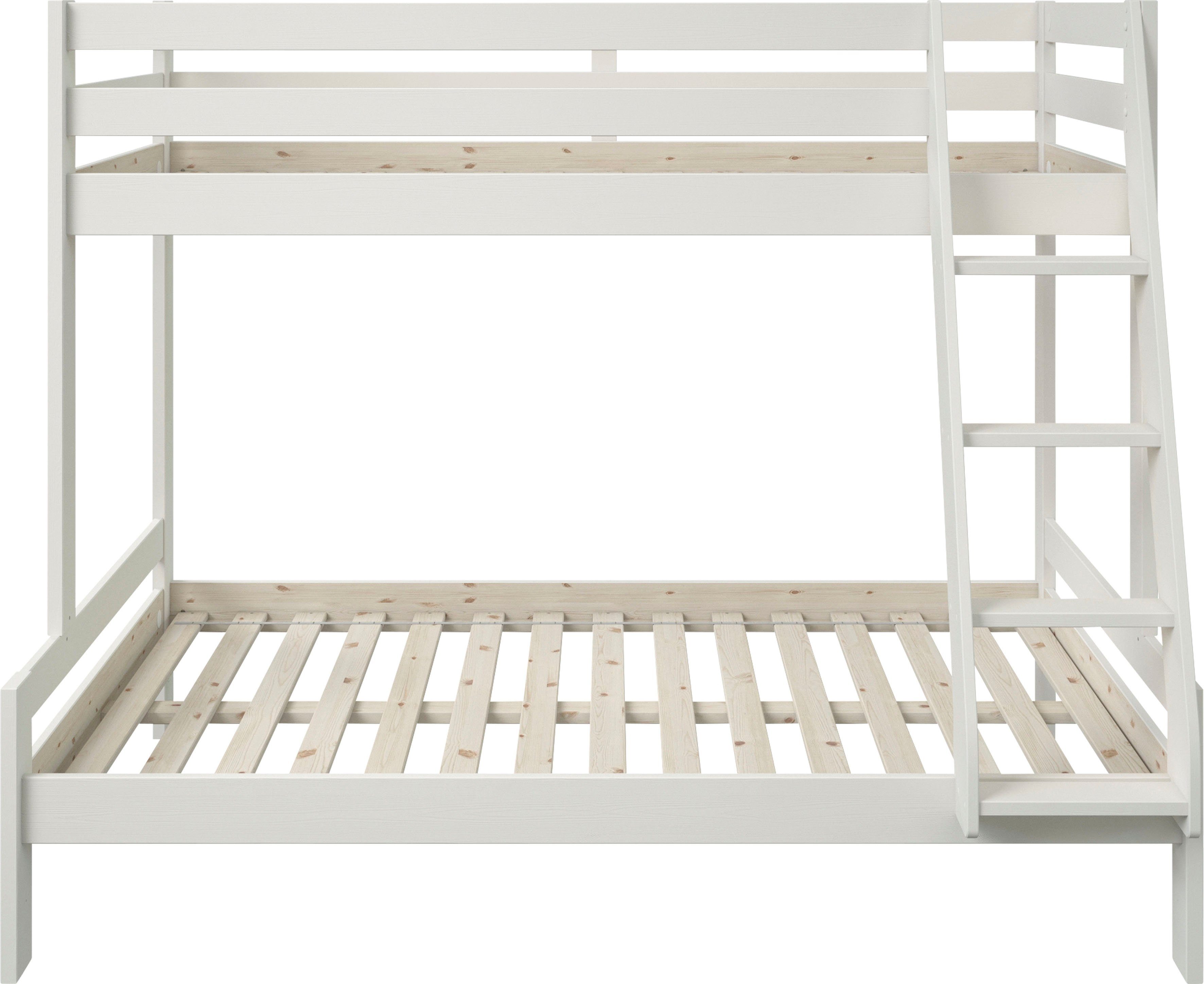 OTTO home Etagenbett Doppelstockbett, Hochbett, "NORA" (Leiter beidseitig montierbar), mit Schubladen, zertifiziertes Massivholz, breite Liegefläche unten – Bild 4 von 5
