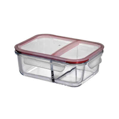 Küchenprofi Vorratsdose Vorratsdose aus Glas, Glas, (Stück, 1-tlg., 1 Vorratsdose), Aufbewahrungsdose Glasdose Lunchbox