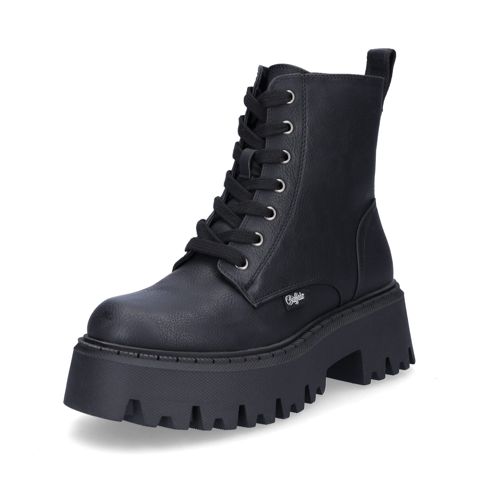 Buffalo Buffalo Damen Schnürboot Aspen Lace Up schwarz Schnürboots günstig online kaufen