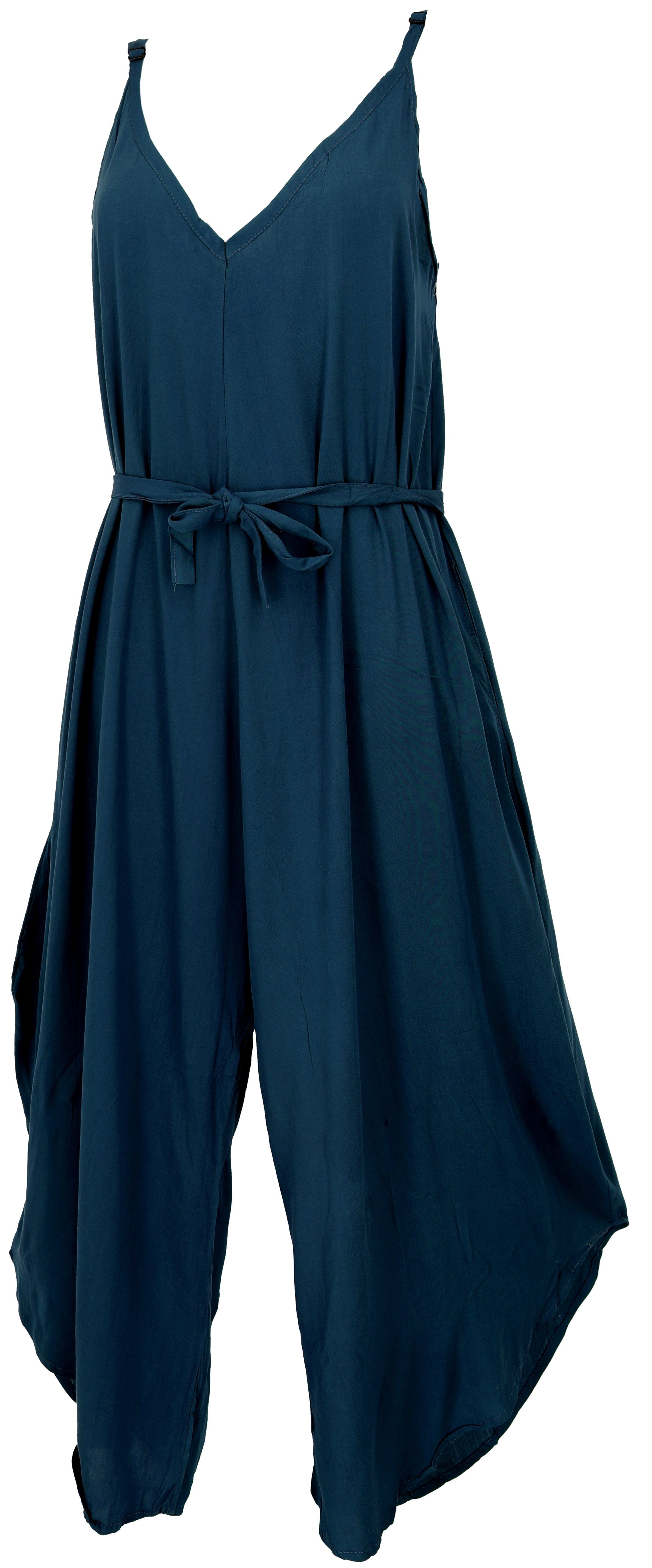 Guru-Shop Relaxhose Einfarbiger Jumpsuit, Sommer Overall,.. günstig online kaufen