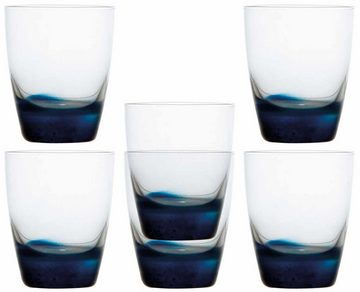 Marine Business Longdrinkglas Wasserglas Set 6 Stück, unzerbrechlich - Blau, Ecozen, Ecozen