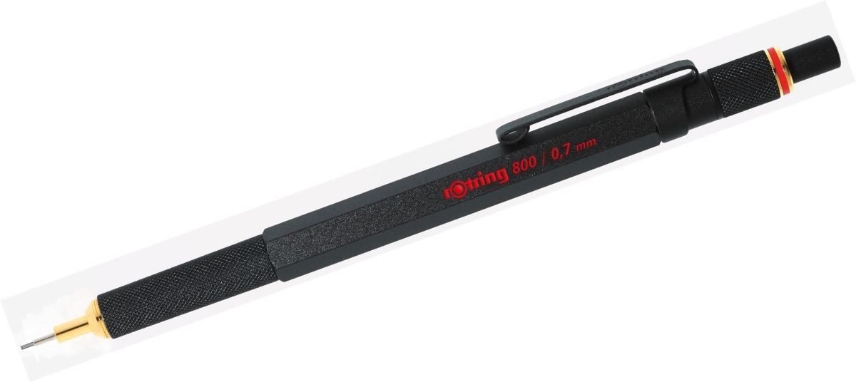 ROTRING Bleistift Feinminenbleistift 800 0,7 mm HB matt schwarz