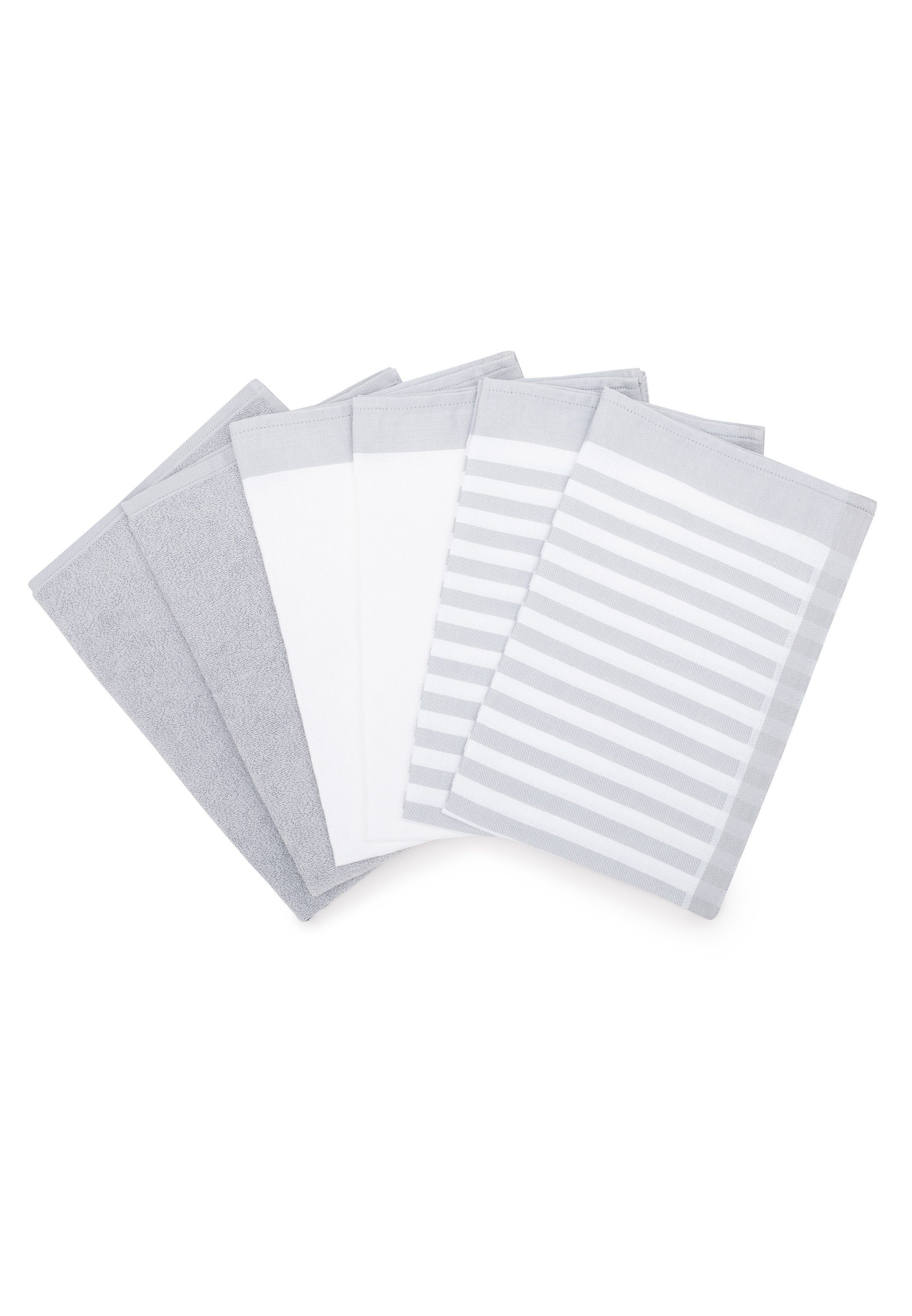 ROSS Geschirrtuch 6er Pack Guten Morgen, günstig online kaufen