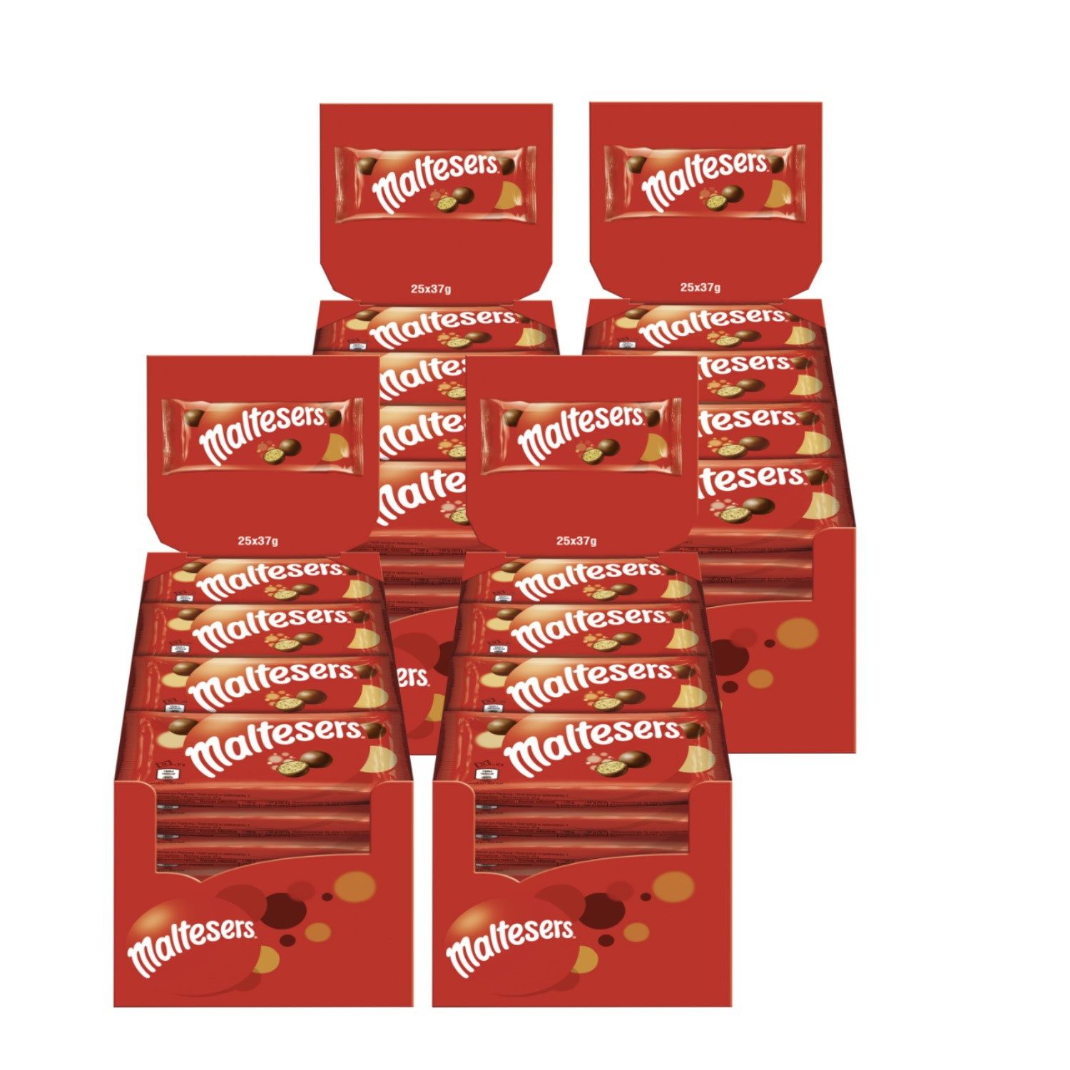 Maltesers Süßigkeit MALTESERS 4x 25x37g