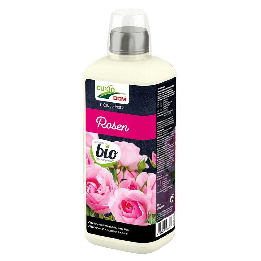 Cuxin DCM Blumendünger Cuxin DCM Flüssigdünger Rosen 800 ml Dünger flüssig Bio