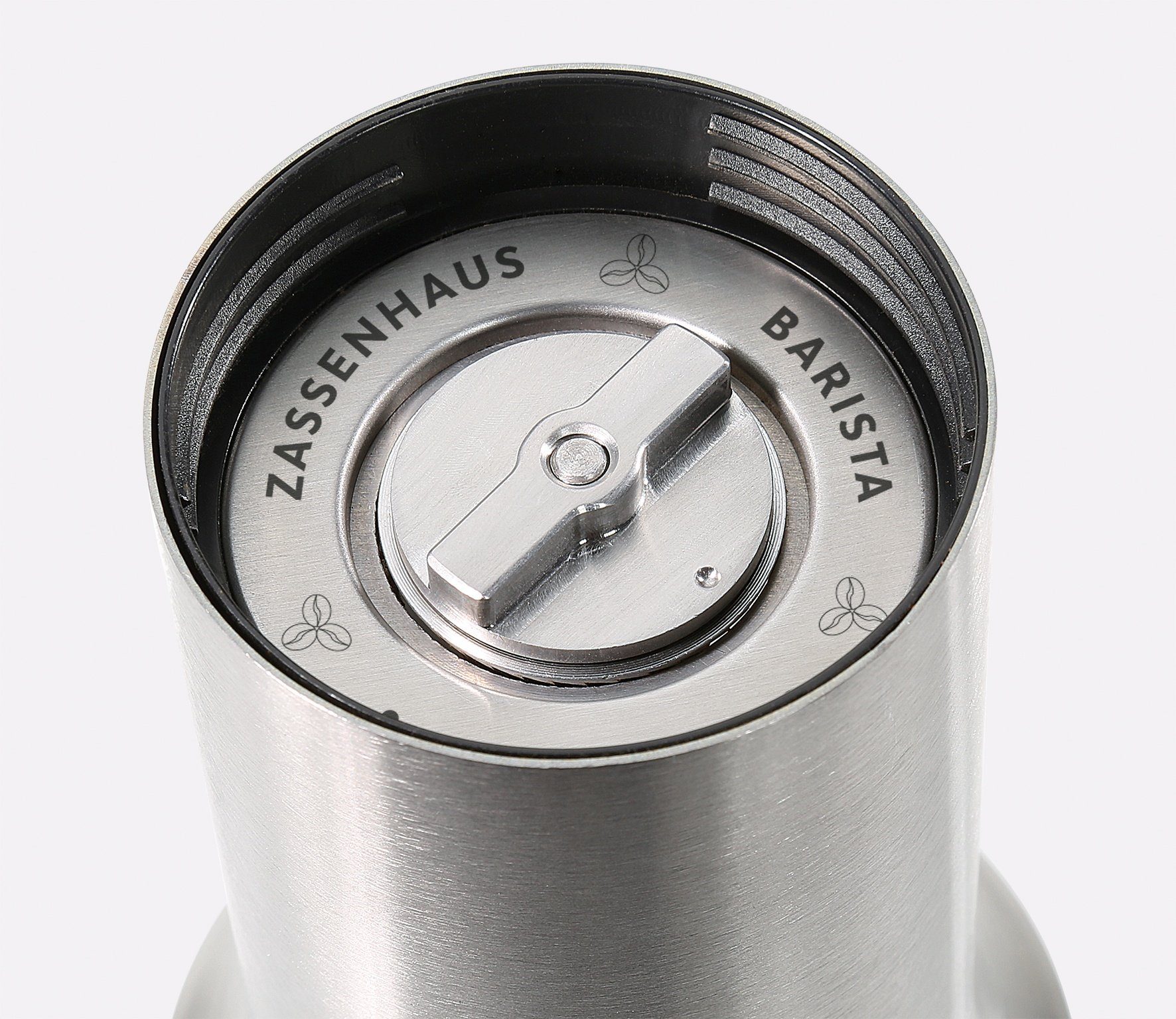 ZASSENHAUS Kaffeemühle Kaffeemühle Espressomühle Manuell Hand Edelstahl Zassenhaus BARISTA