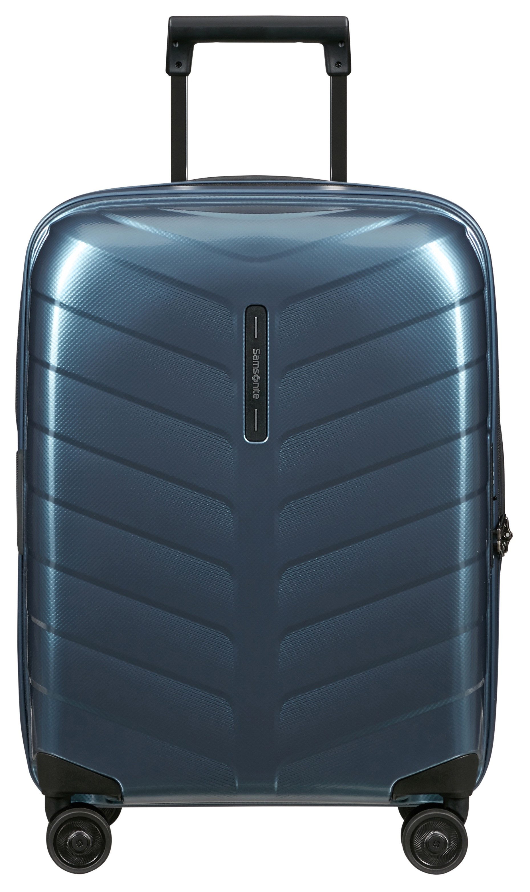 Samsonite Hartschalen-Trolley ATTRIX, verschiedene Größen und Farben, 4 Rollen, aus Polypropylen, mit Bodenfach, Reißverschlussfach und Tasche
