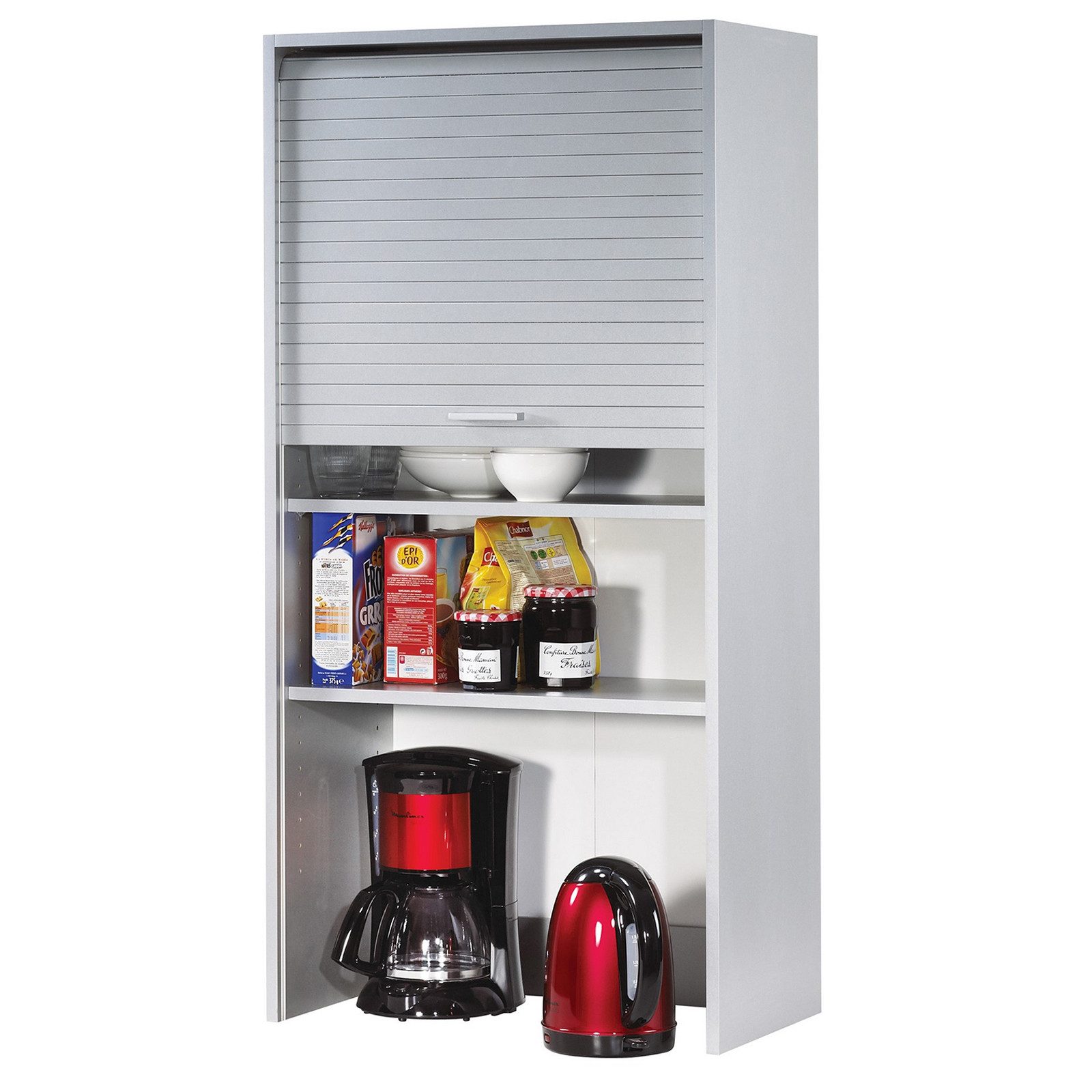 SIMMOB Rollladenschrank COOK127AL Küchenschrank Hochschrank Oberschrank günstig online kaufen