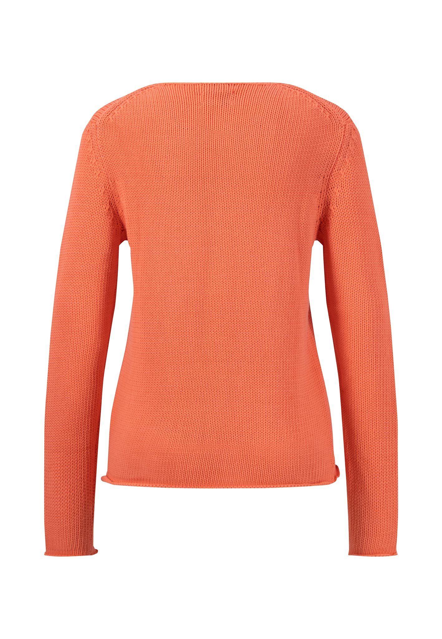 Niete der mit Seite coral an FYNCH-HATTON Strickpullover