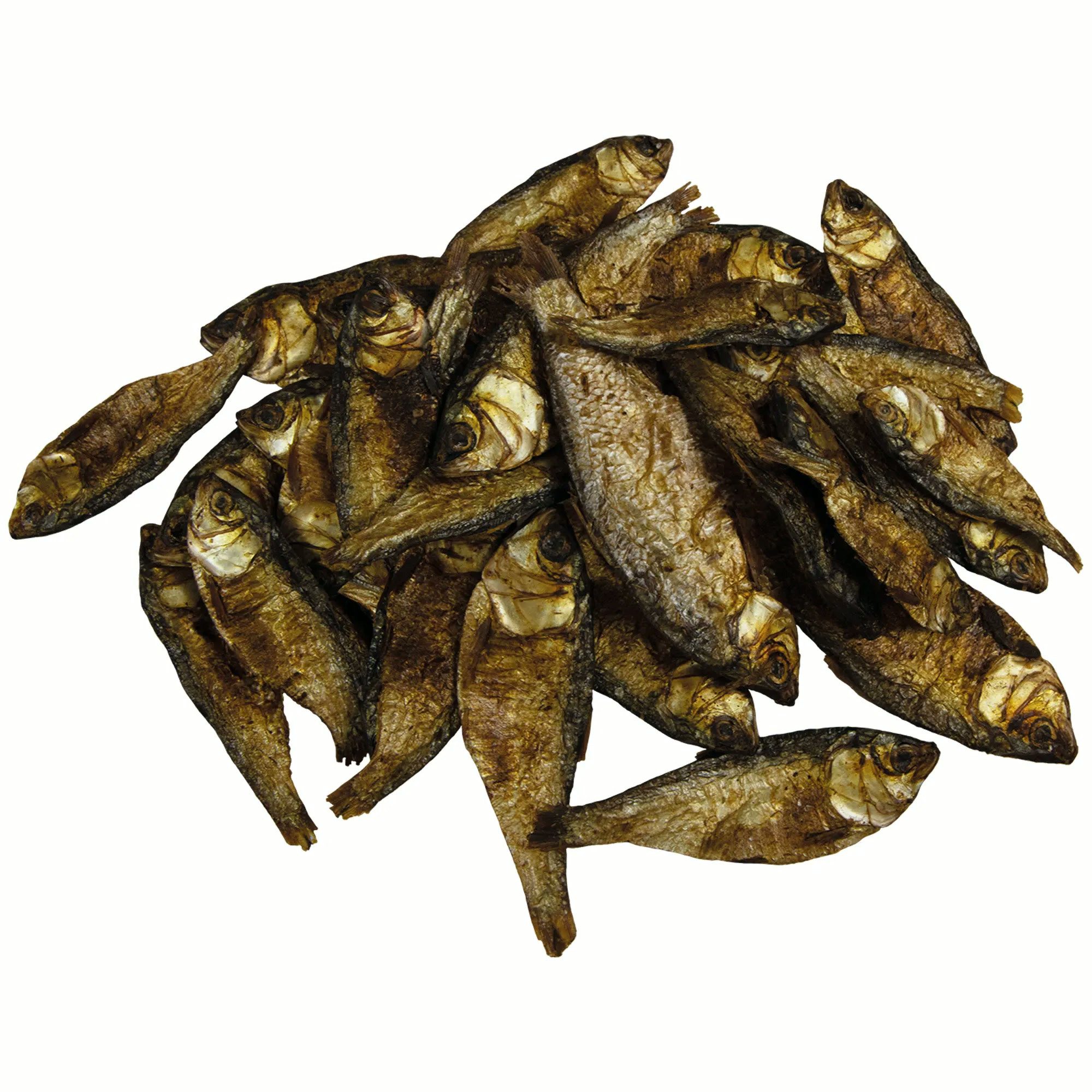 Schecker Mojarra Snackfisch - getrocknete Knabberfische ohne jegliche Zusätze Fisch, Snack für: Hunde, mit Jod und wertvolle Omega-Fettsäuren